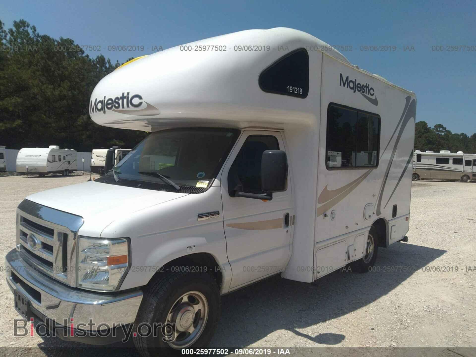 2009 FORD ECONOLINE - VIN: 1FDSE35L19DA43651 - Фото 2