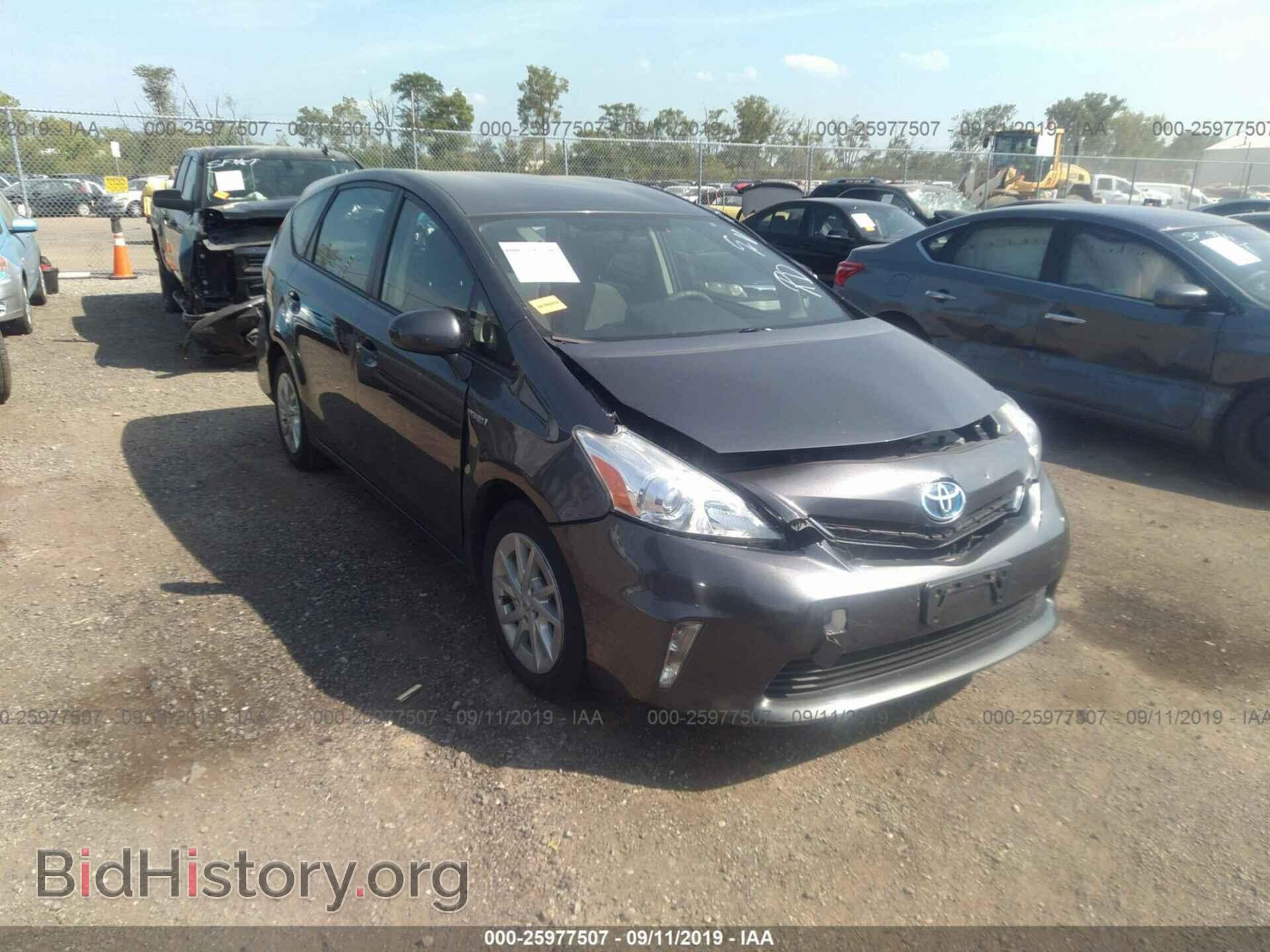 Photo JTDZN3EU8C3164668 - TOYOTA PRIUS V 2012