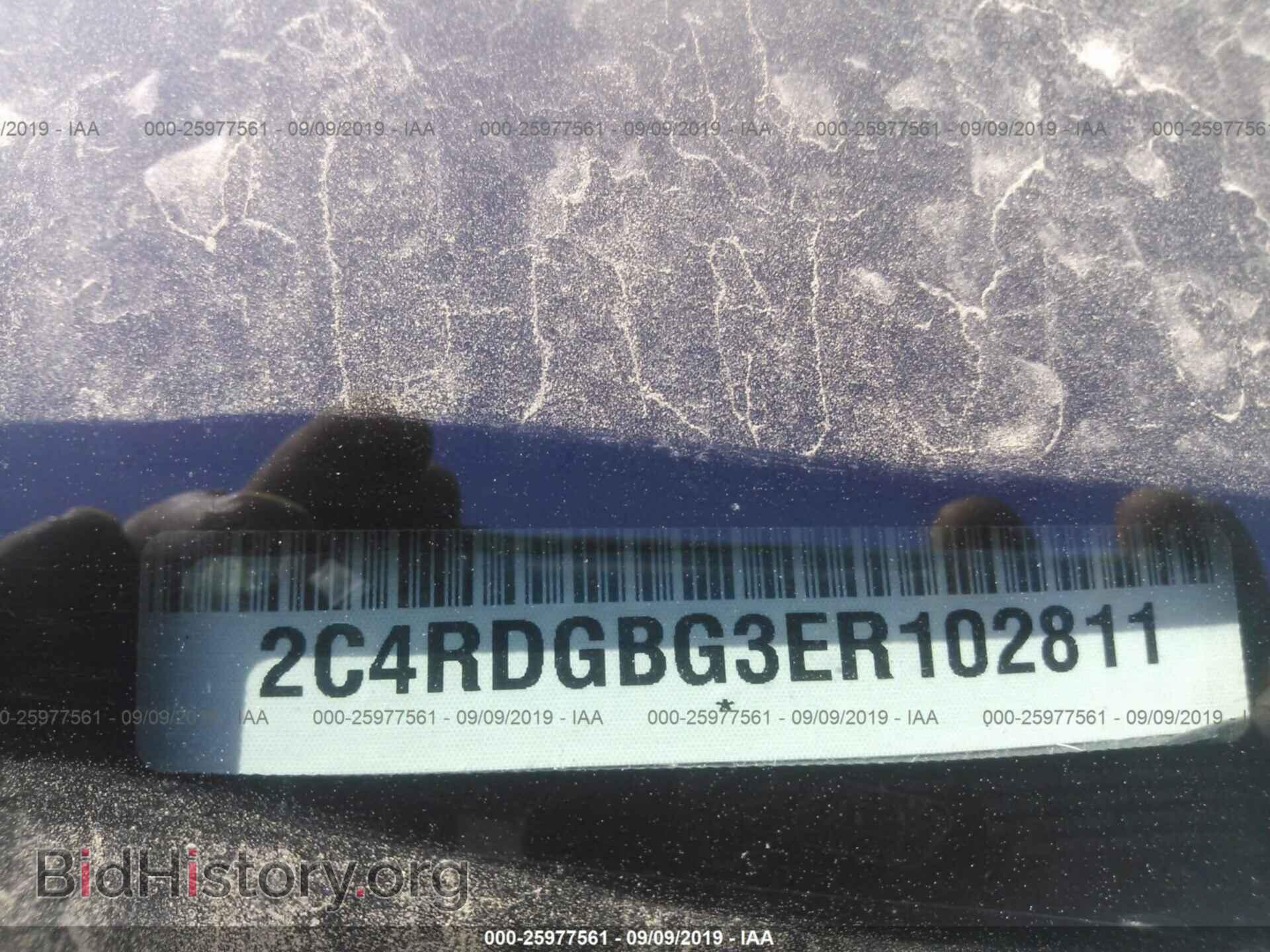 2014 DODGE GRAND CARAVAN - VIN: 2C4RDGBG3ER102811 - Фото 9