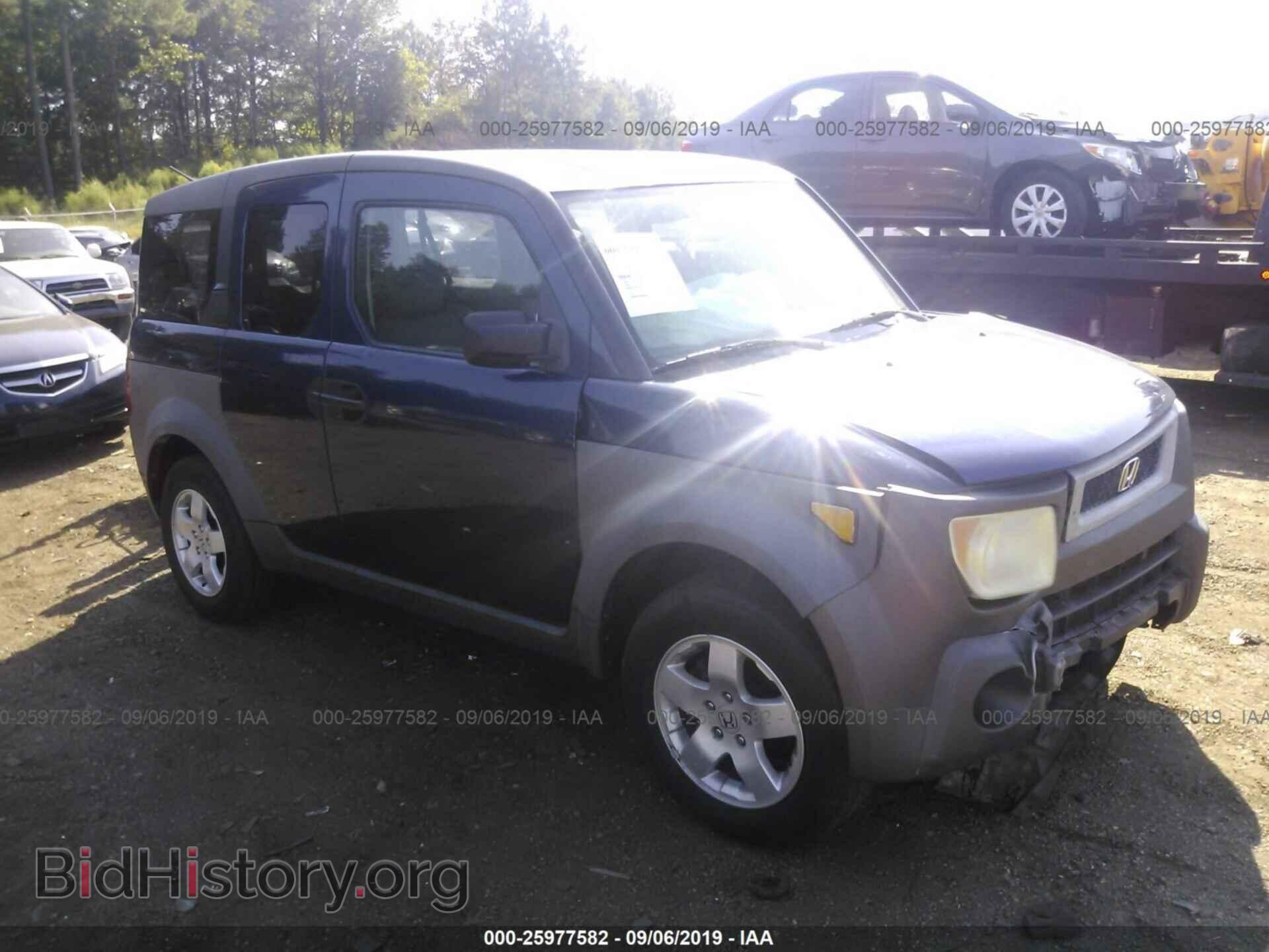 Фотография 5J6YH18543L016264 - HONDA ELEMENT 2003