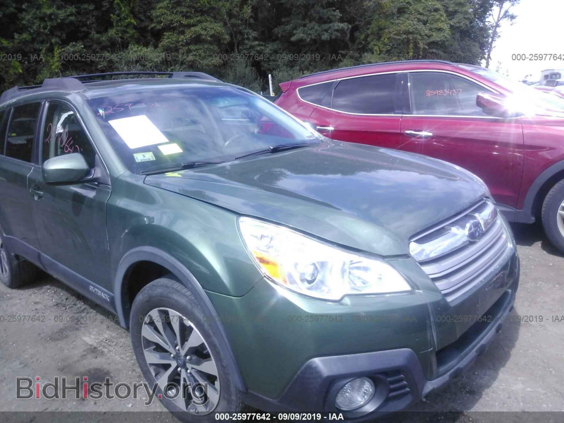 Фотография 4S4BRBDC6E3259933 - SUBARU OUTBACK 2014