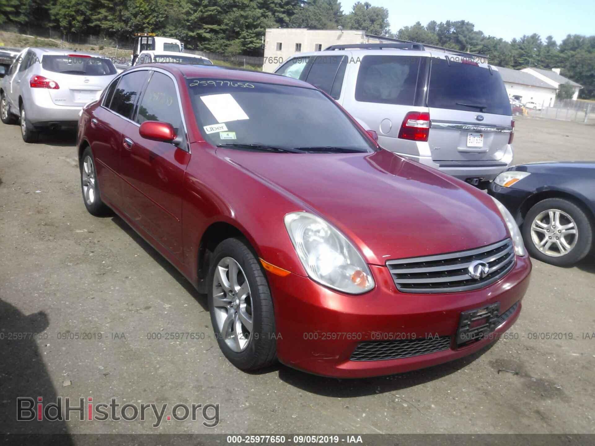Фотография JNKCV51FX5M305471 - INFINITI G35 2005