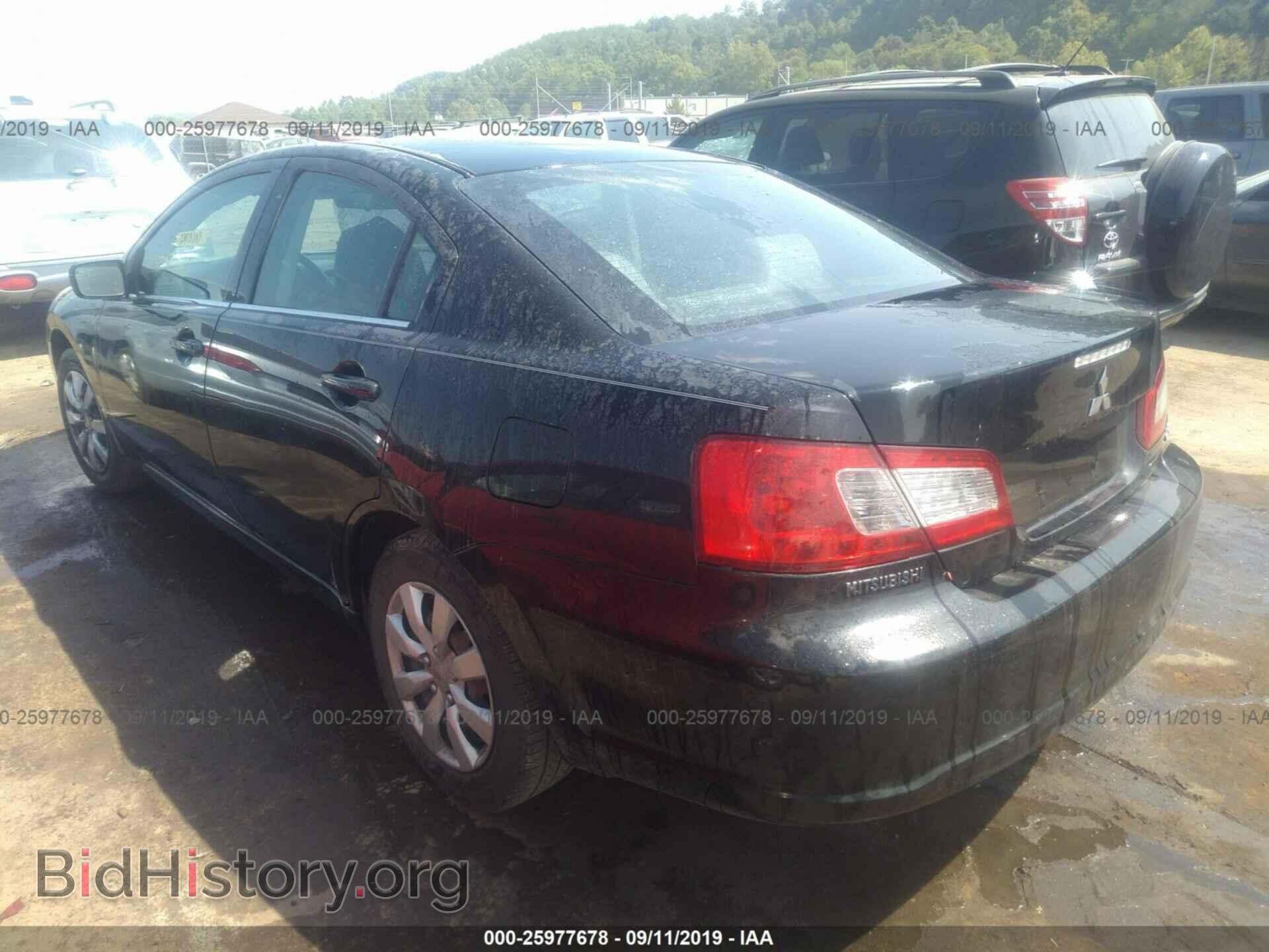 2012 MITSUBISHI GALANT - VIN: 4A32B3FF5CE024654 - Фото 3
