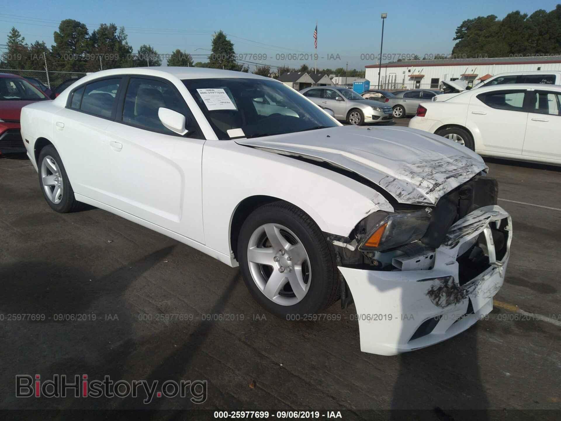 Фотография 2C3CDXBG7CH211186 - DODGE CHARGER 2012