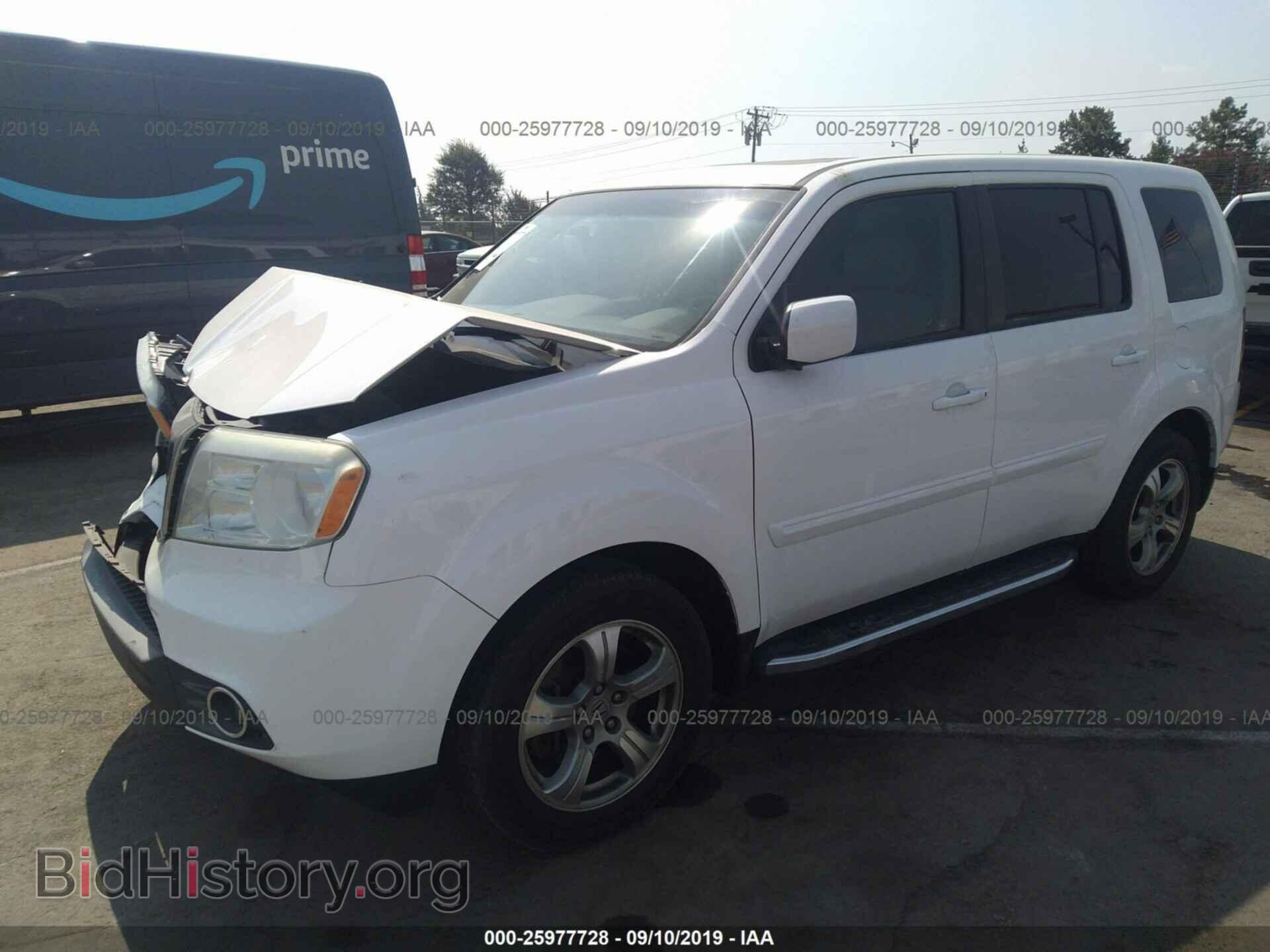 2012 HONDA PILOT - VIN: 5FNYF3H62CB020249 - Фото 2