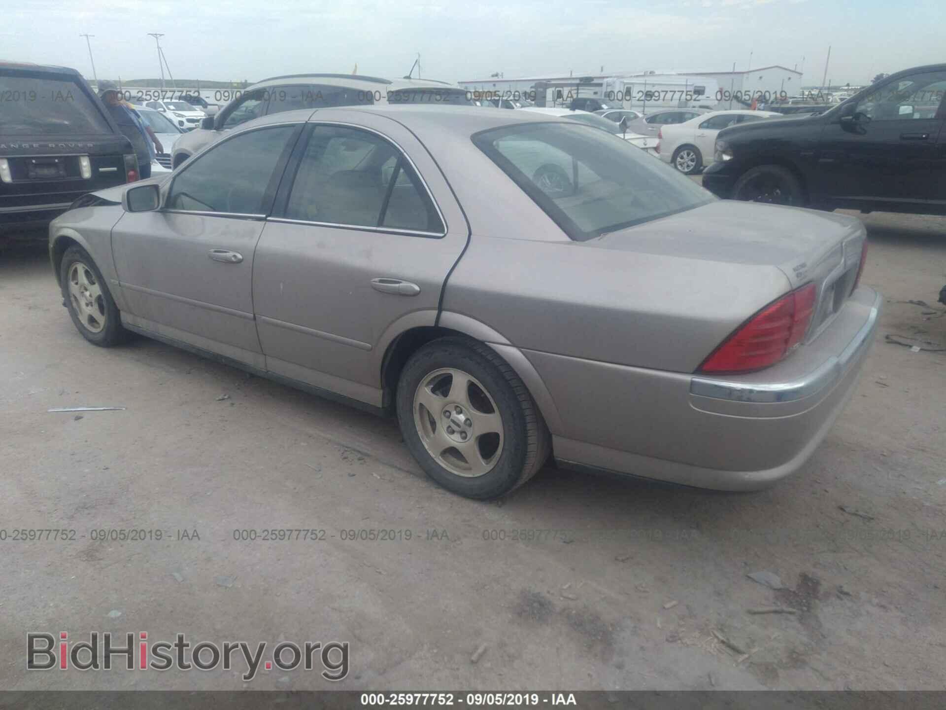 2000 LINCOLN LS - VIN: 1LNHM86S0YY926048 - Photo 3
