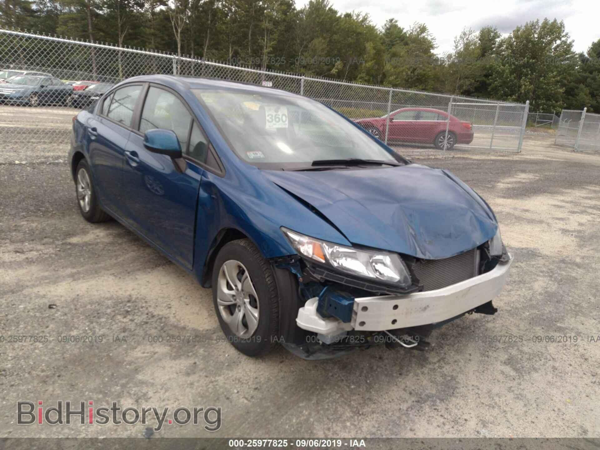 Фотография 19XFB2F55DE076748 - HONDA CIVIC 2013