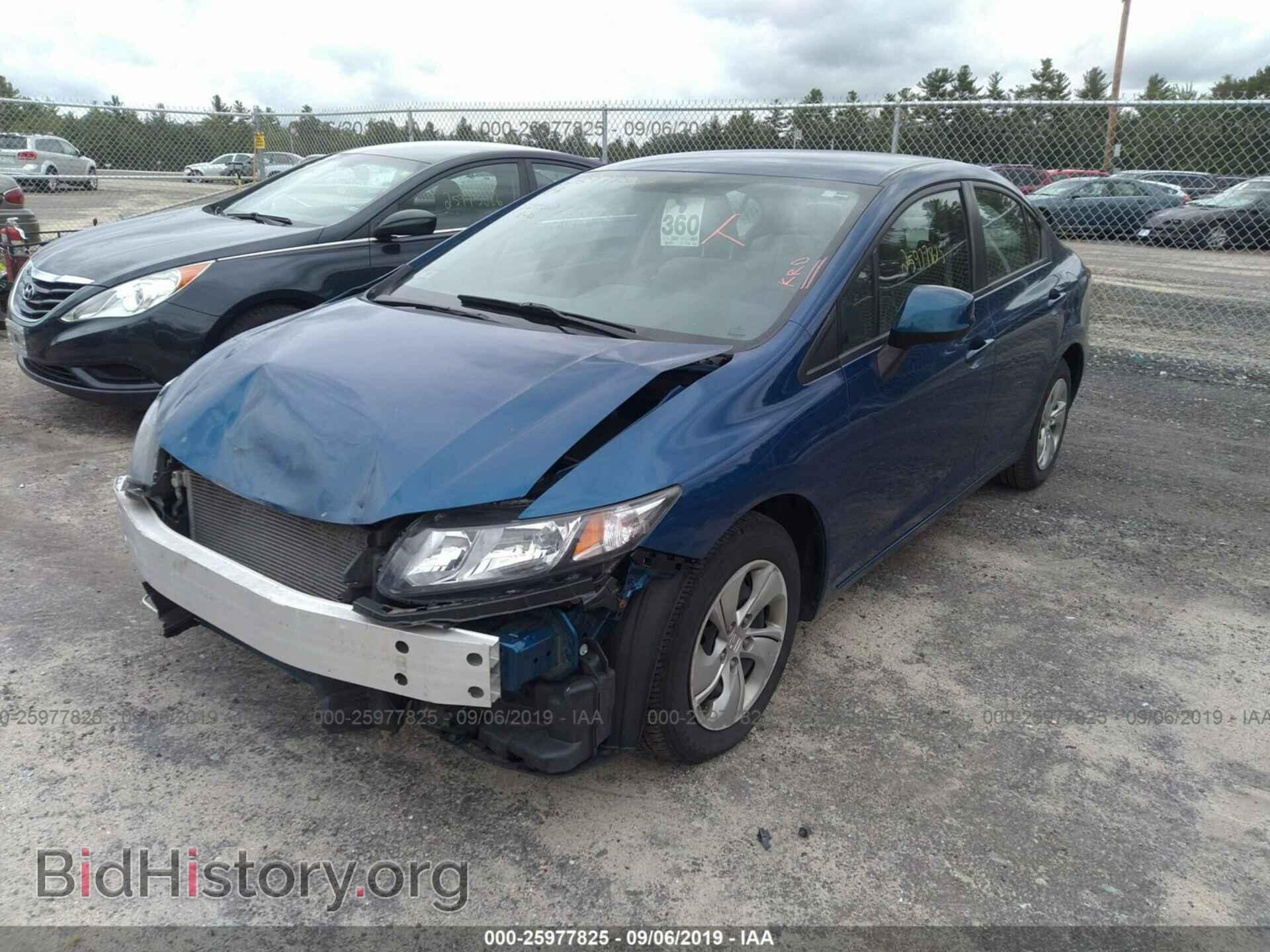 2013 HONDA CIVIC - VIN: 19XFB2F55DE076748 - Фото 2