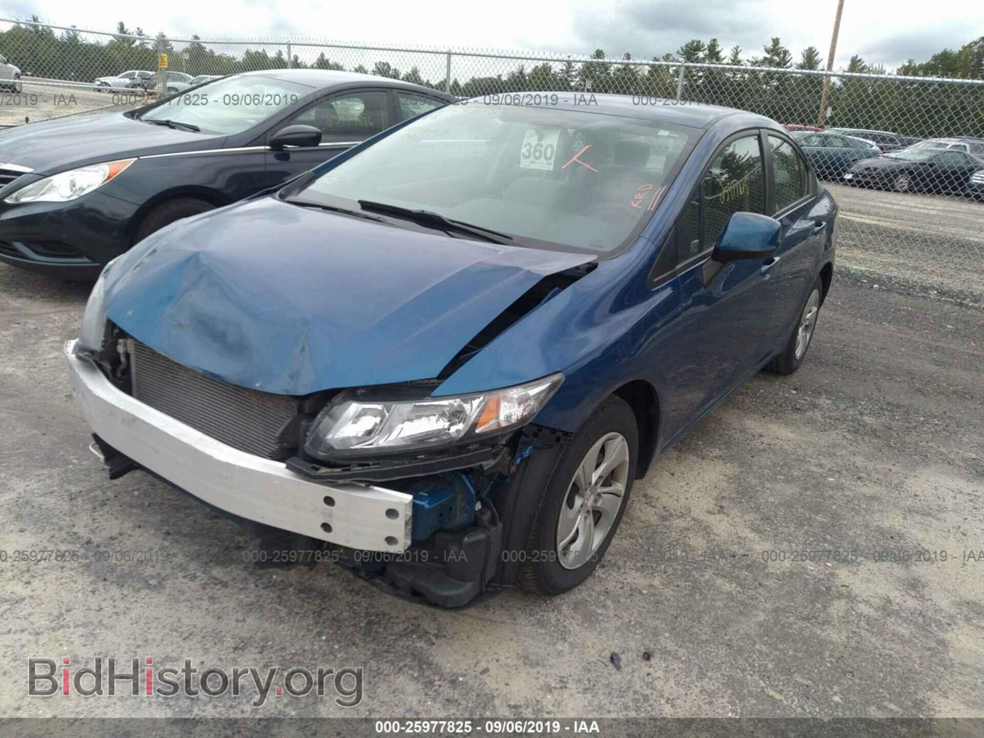 2013 HONDA CIVIC - VIN: 19XFB2F55DE076748 - Фото 6