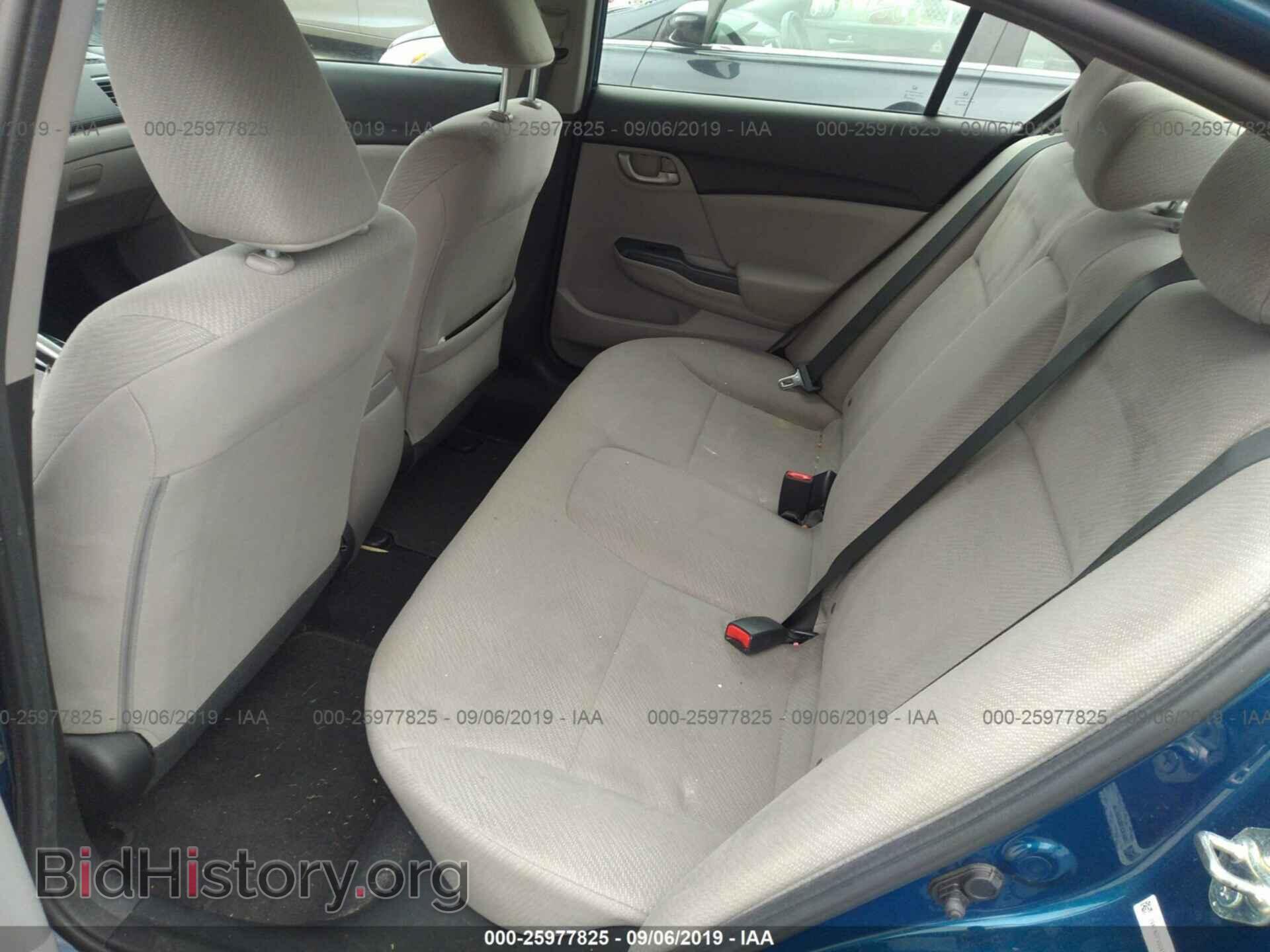 2013 HONDA CIVIC - VIN: 19XFB2F55DE076748 - Фото 8
