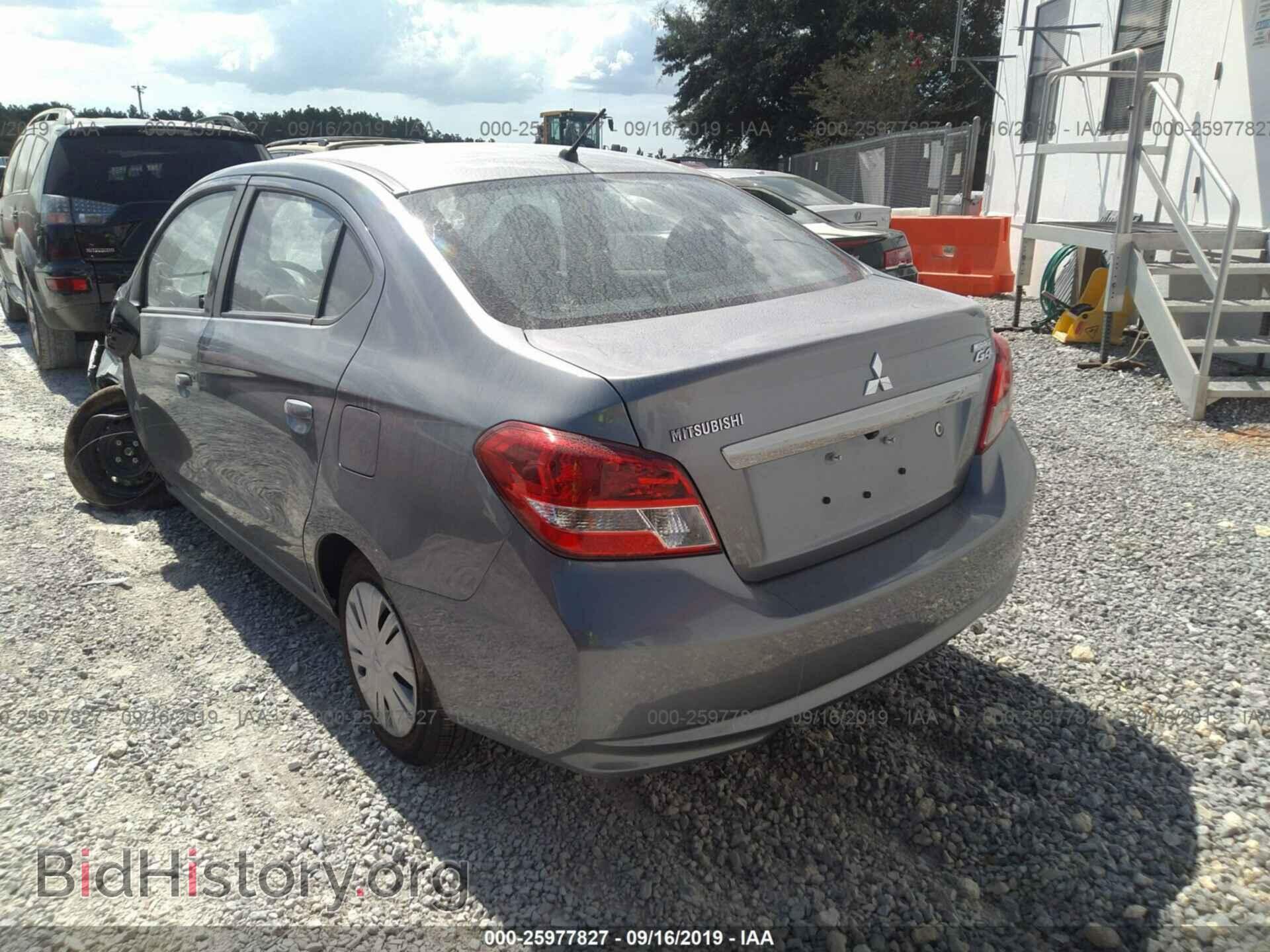 2019 MITSUBISHI MIRAGE - VIN: ML32F3FJ1KHF09730 - Фото 3