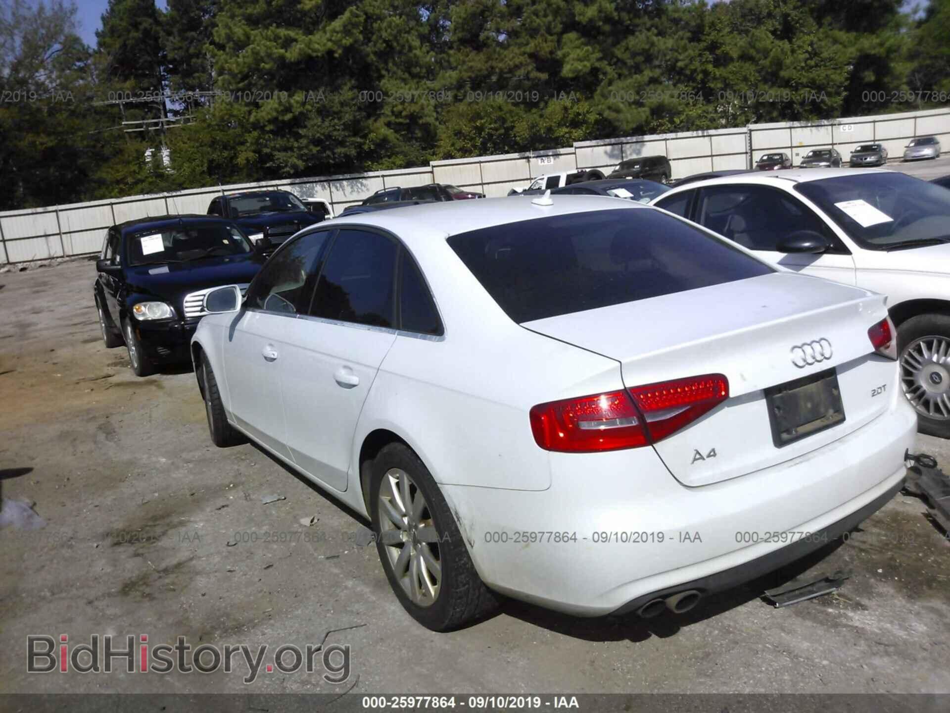2013 AUDI A4 - VIN: WAUAFAFL6DN032709 - Photo 3