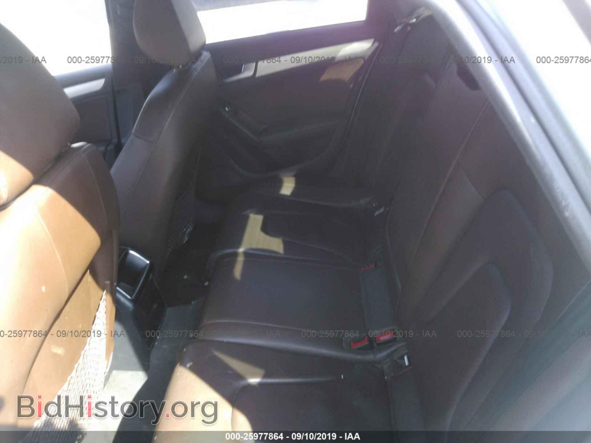 2013 AUDI A4 - VIN: WAUAFAFL6DN032709 - Photo 8