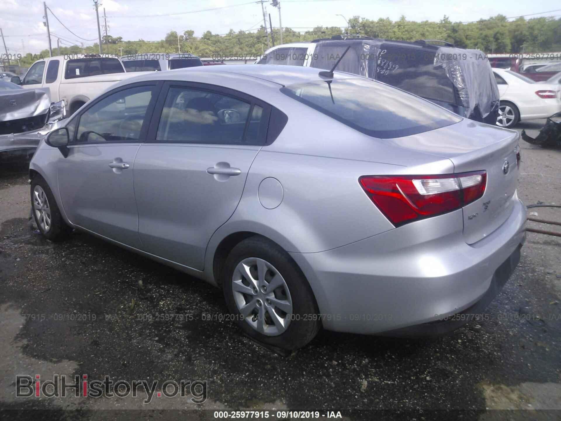 2016 KIA RIO - VIN: KNADM4A34G6653408 - Фото 3