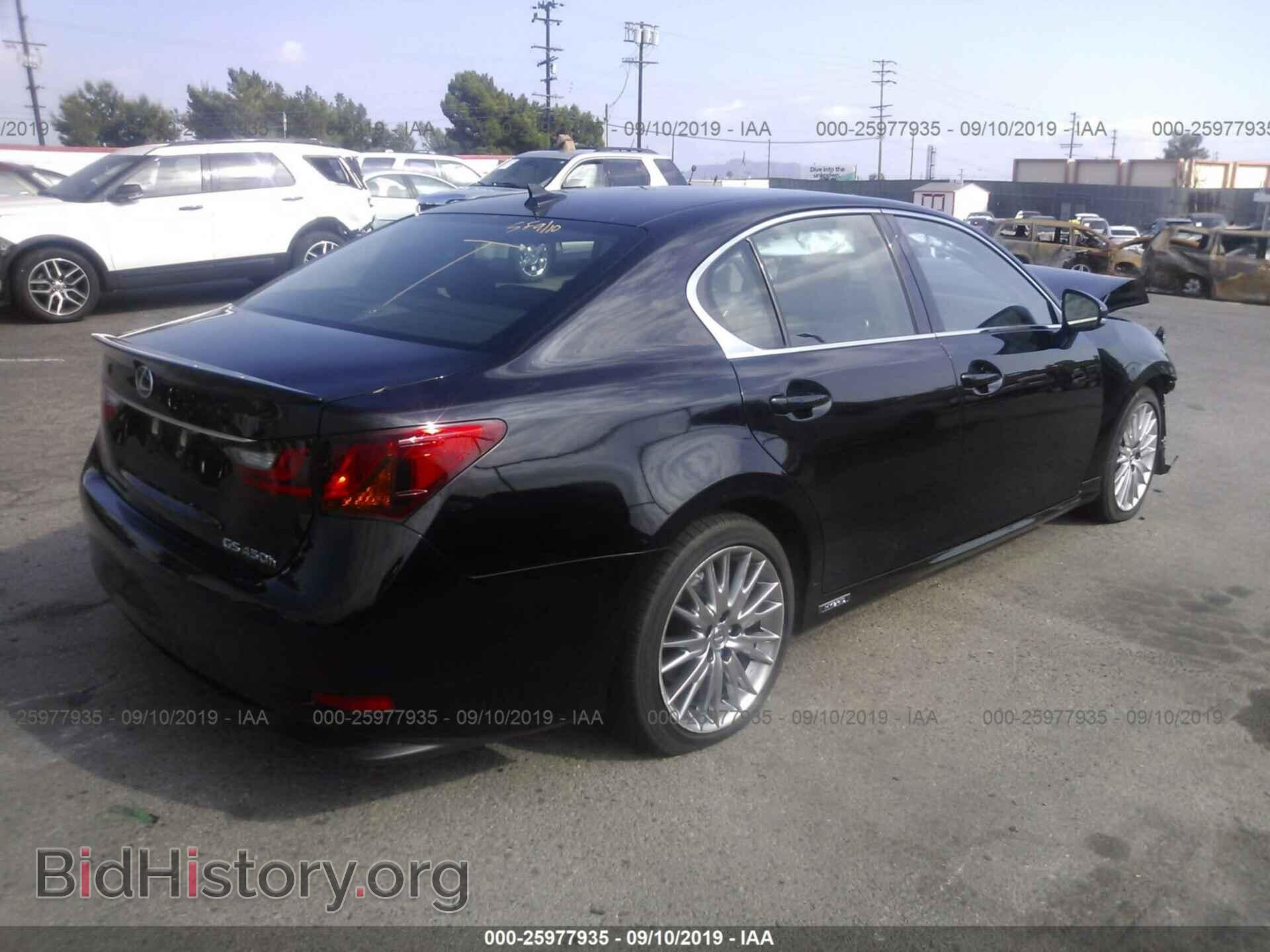 2014 LEXUS GS - VIN: JTHBS1BL0E5006714 - Фото 4