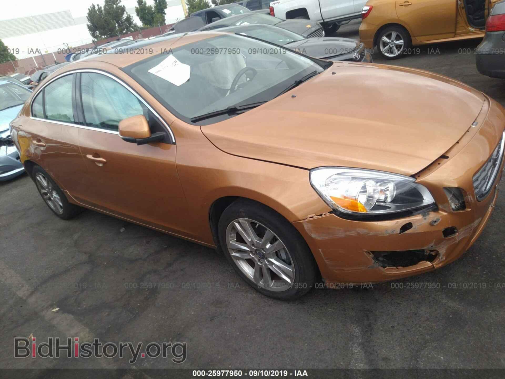 Photo YV1622FS3C2135341 - VOLVO S60 2012