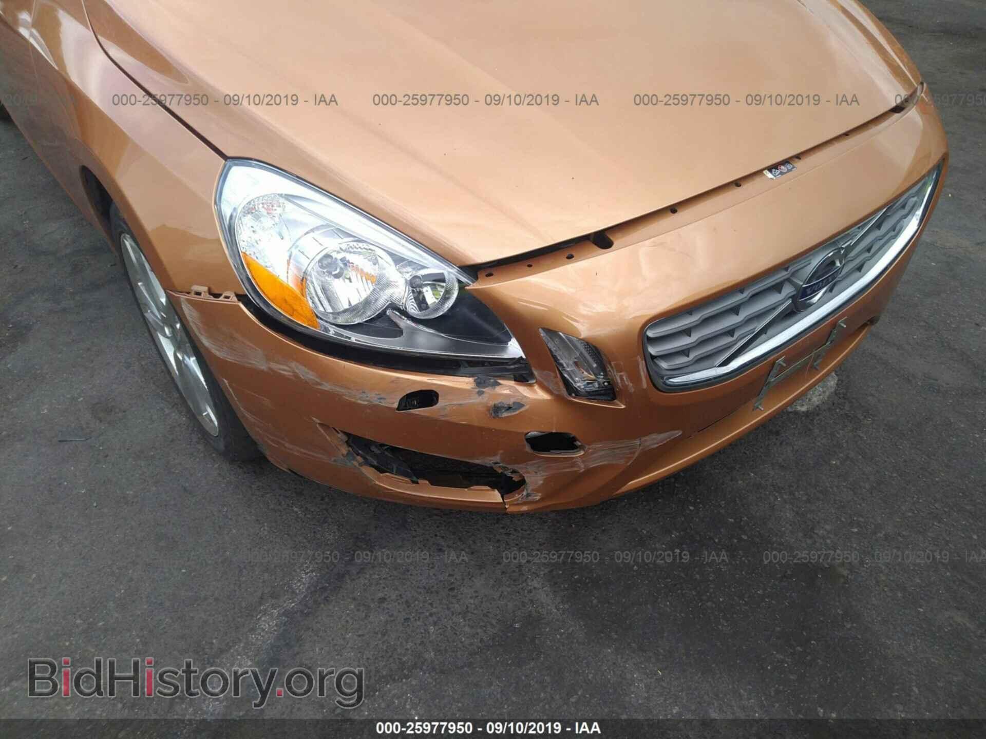2012 VOLVO S60 - VIN: YV1622FS3C2135341 - Фото 6