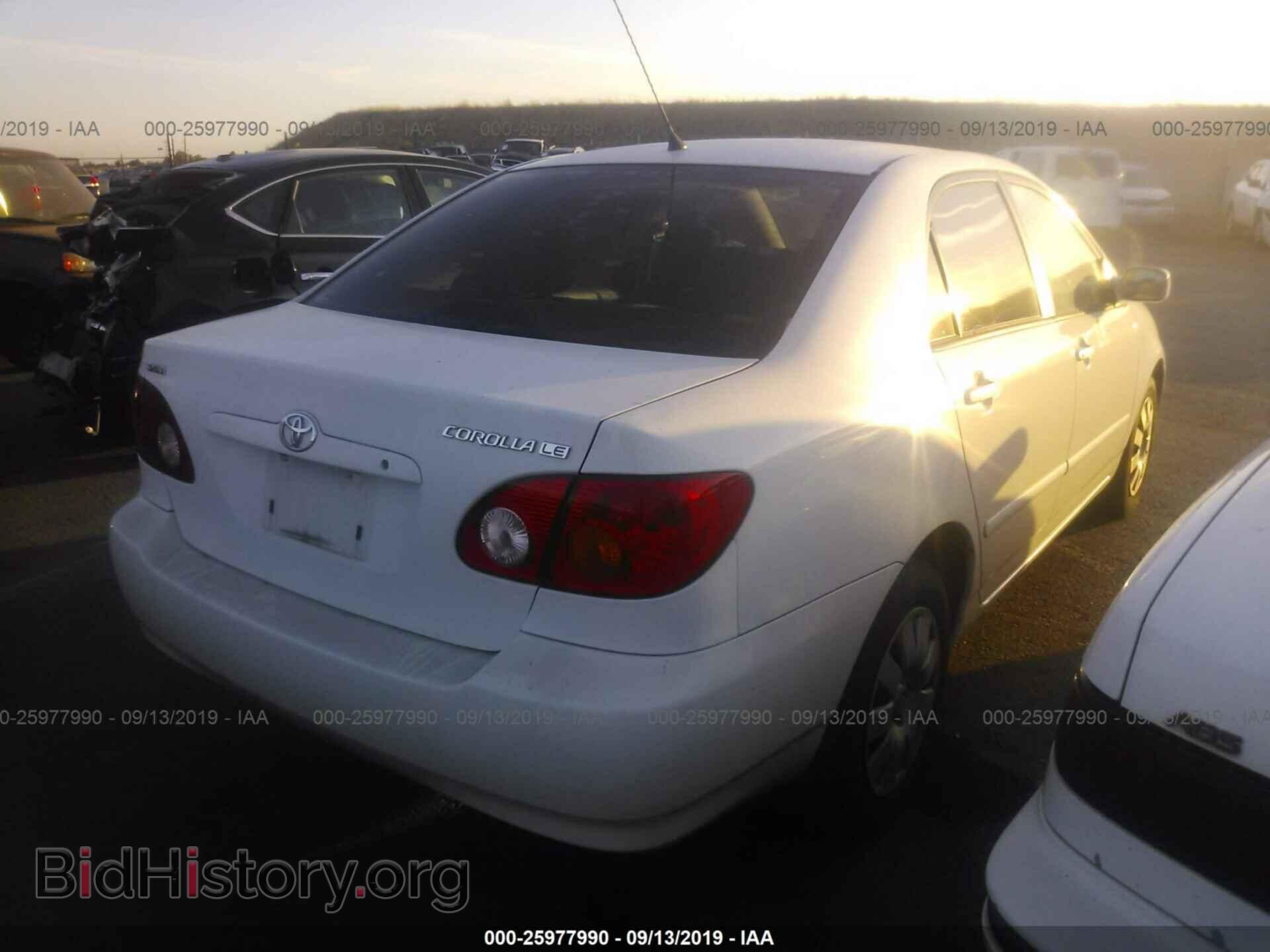 2003 TOYOTA COROLLA - VIN: 1NXBR32E53Z128168 - Фото 4