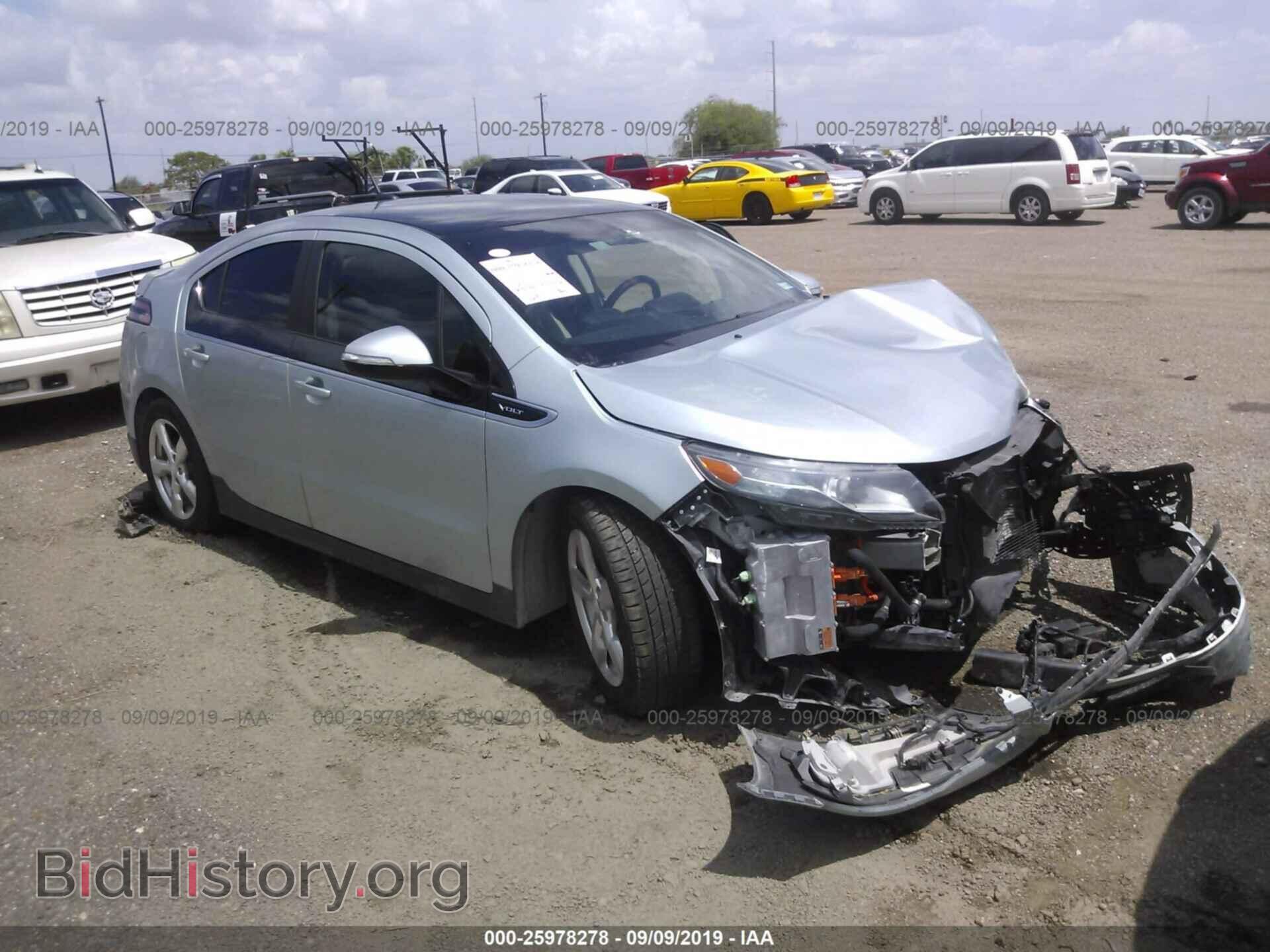 Фотография 1G1RD6E44CU111652 - CHEVROLET VOLT 2012