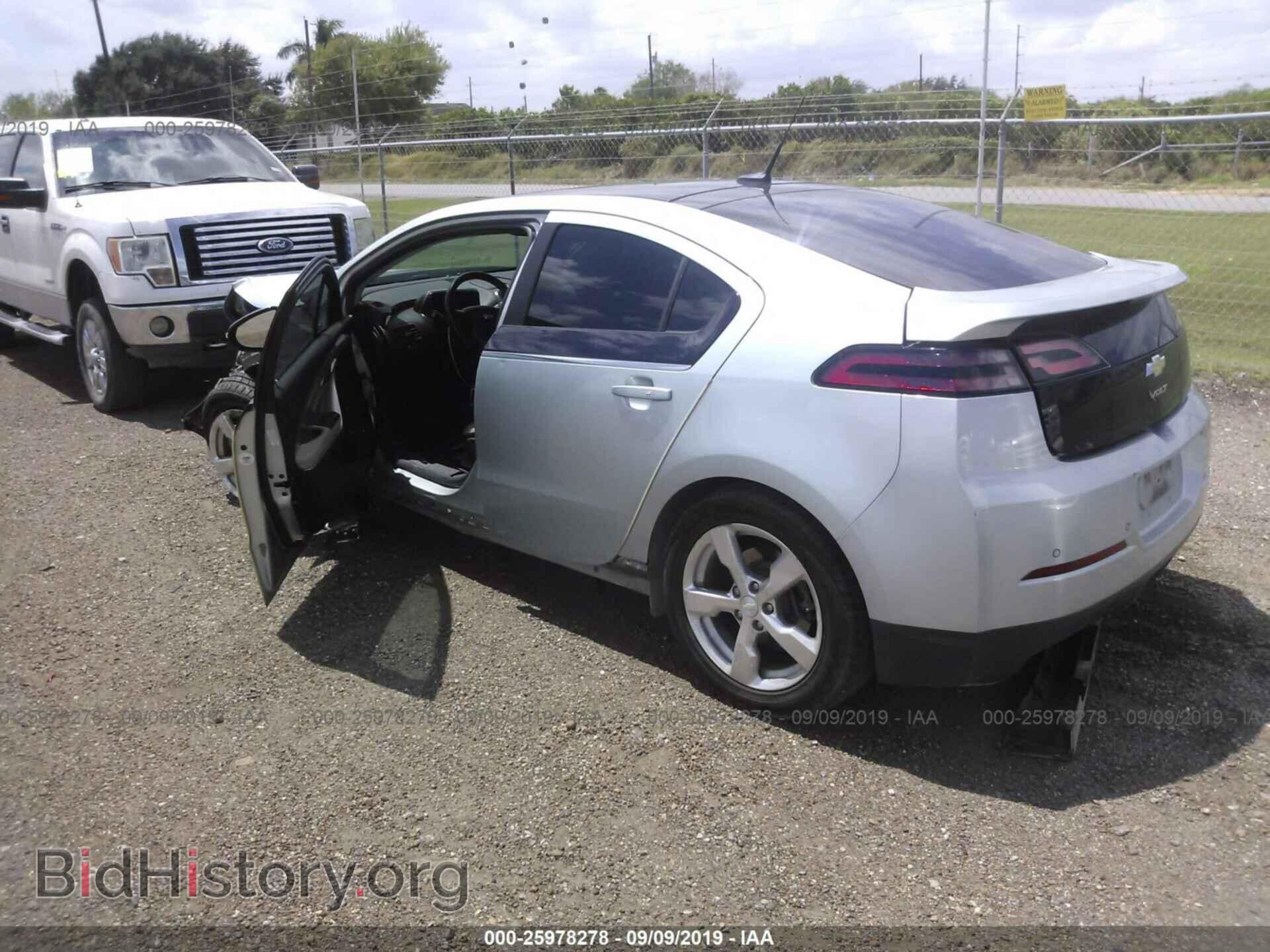 2012 CHEVROLET VOLT - VIN: 1G1RD6E44CU111652 - Фото 3