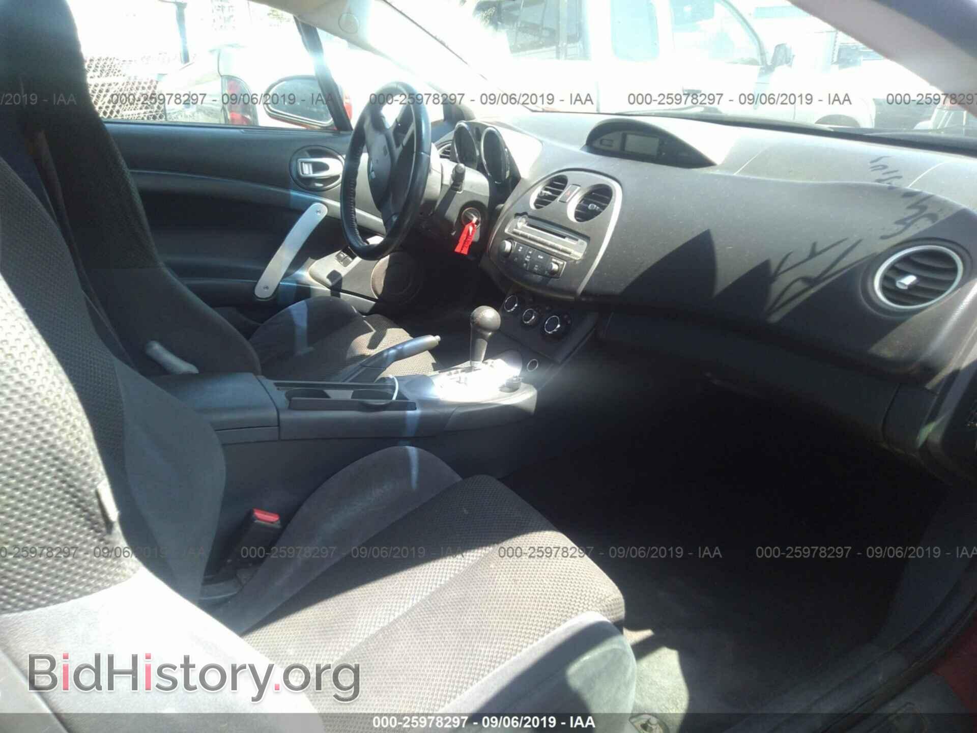 2007 MITSUBISHI ECLIPSE - VIN: 4A3AK34T07E014091 - Фото 5