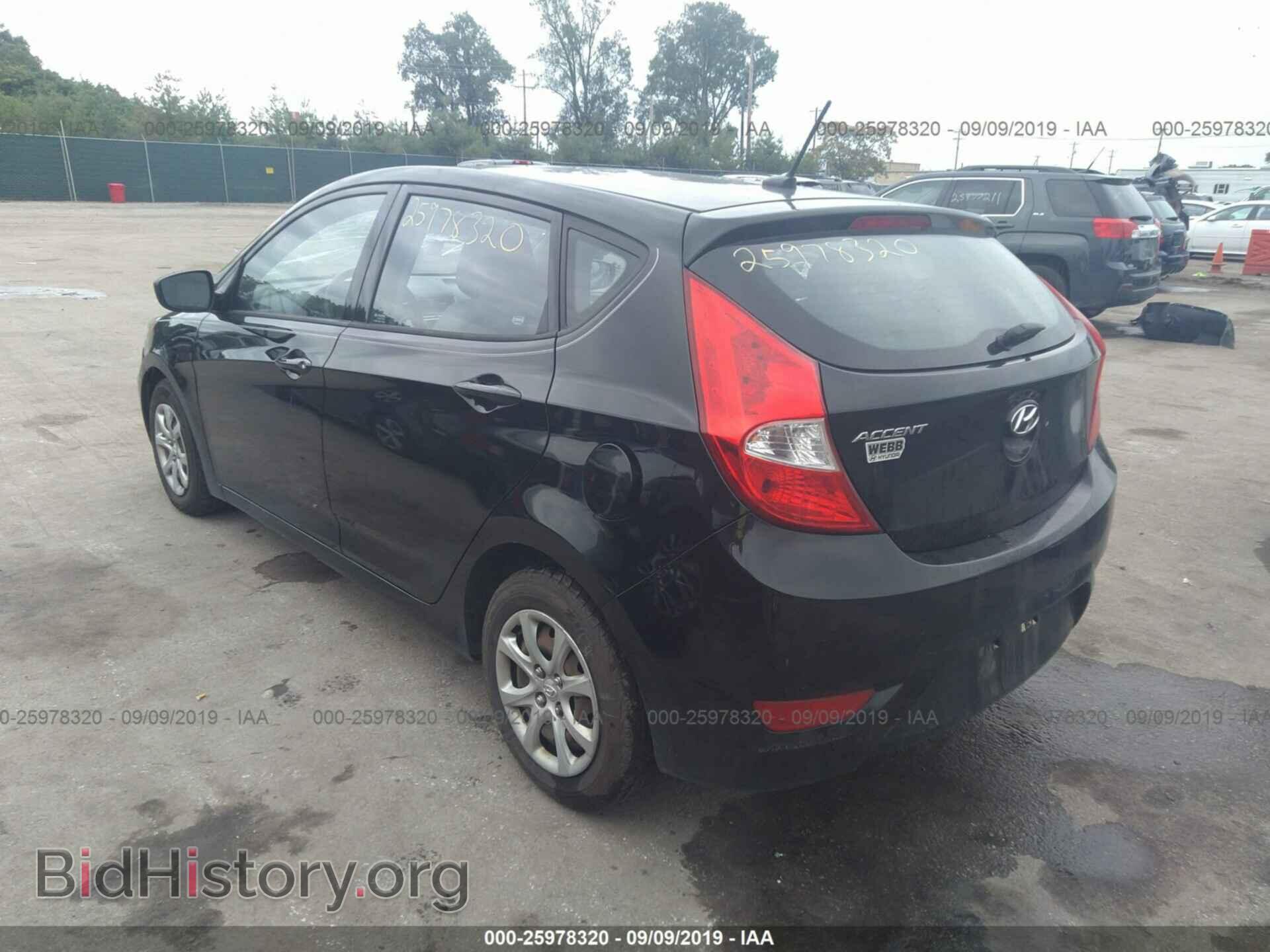 2012 HYUNDAI ACCENT - VIN: KMHCT5AE3CU014902 - Фото 3
