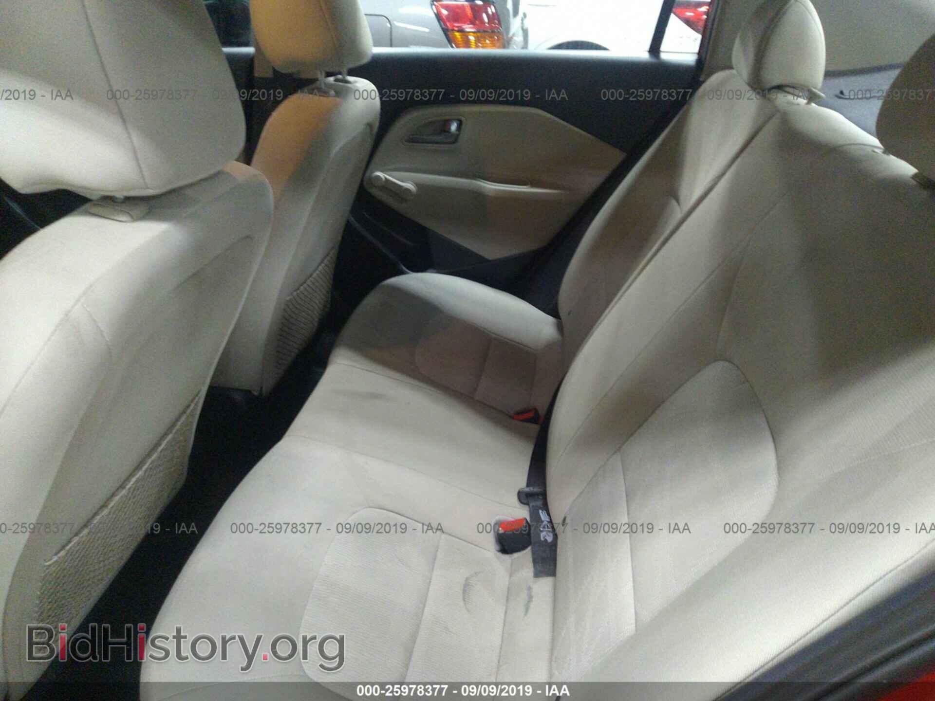 2013 KIA RIO - VIN: KNADM4A33D6100132 - Фото 8