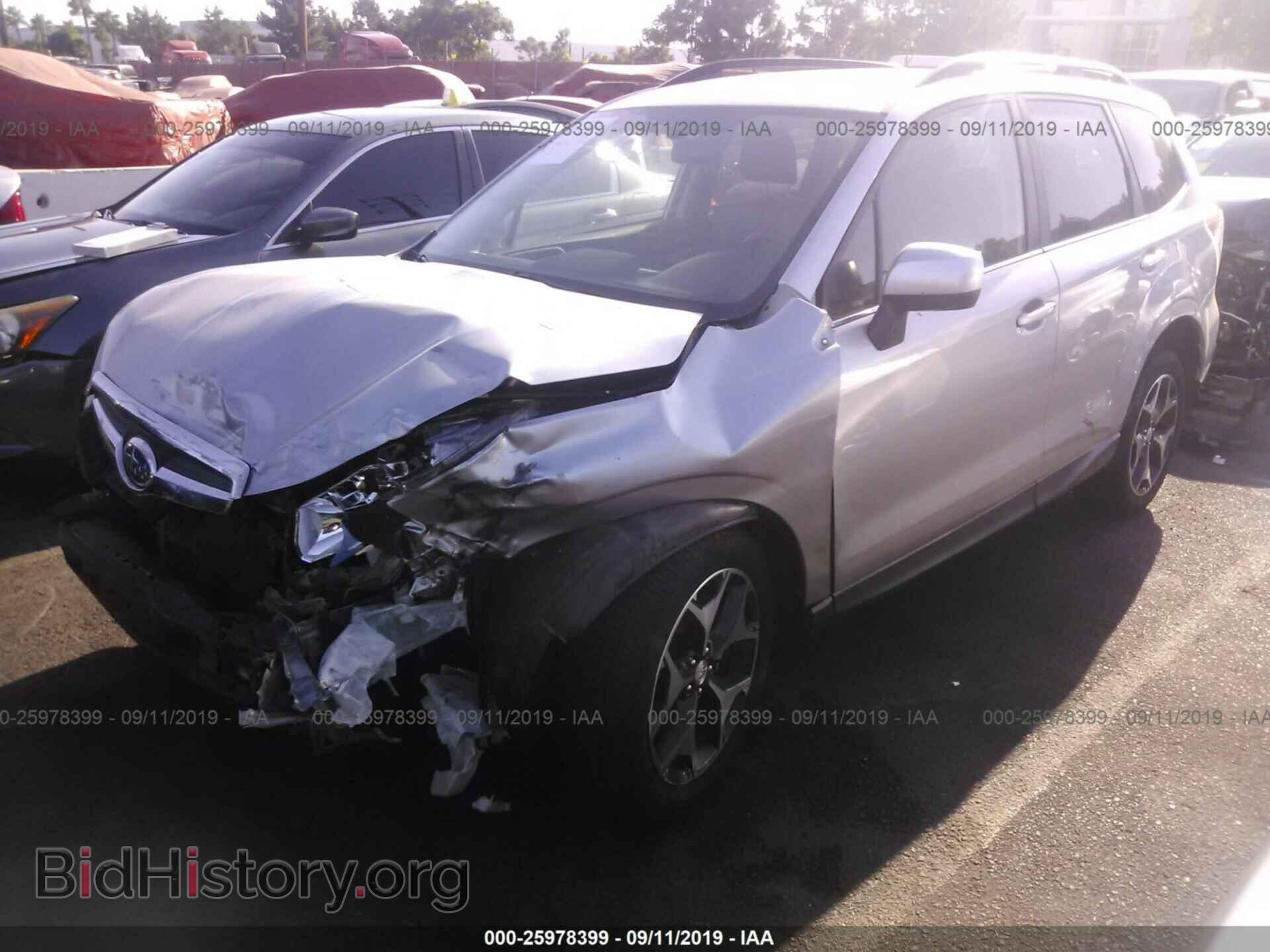 2014 SUBARU FORESTER - VIN: JF2SJGDC0EH501497 - Фото 2