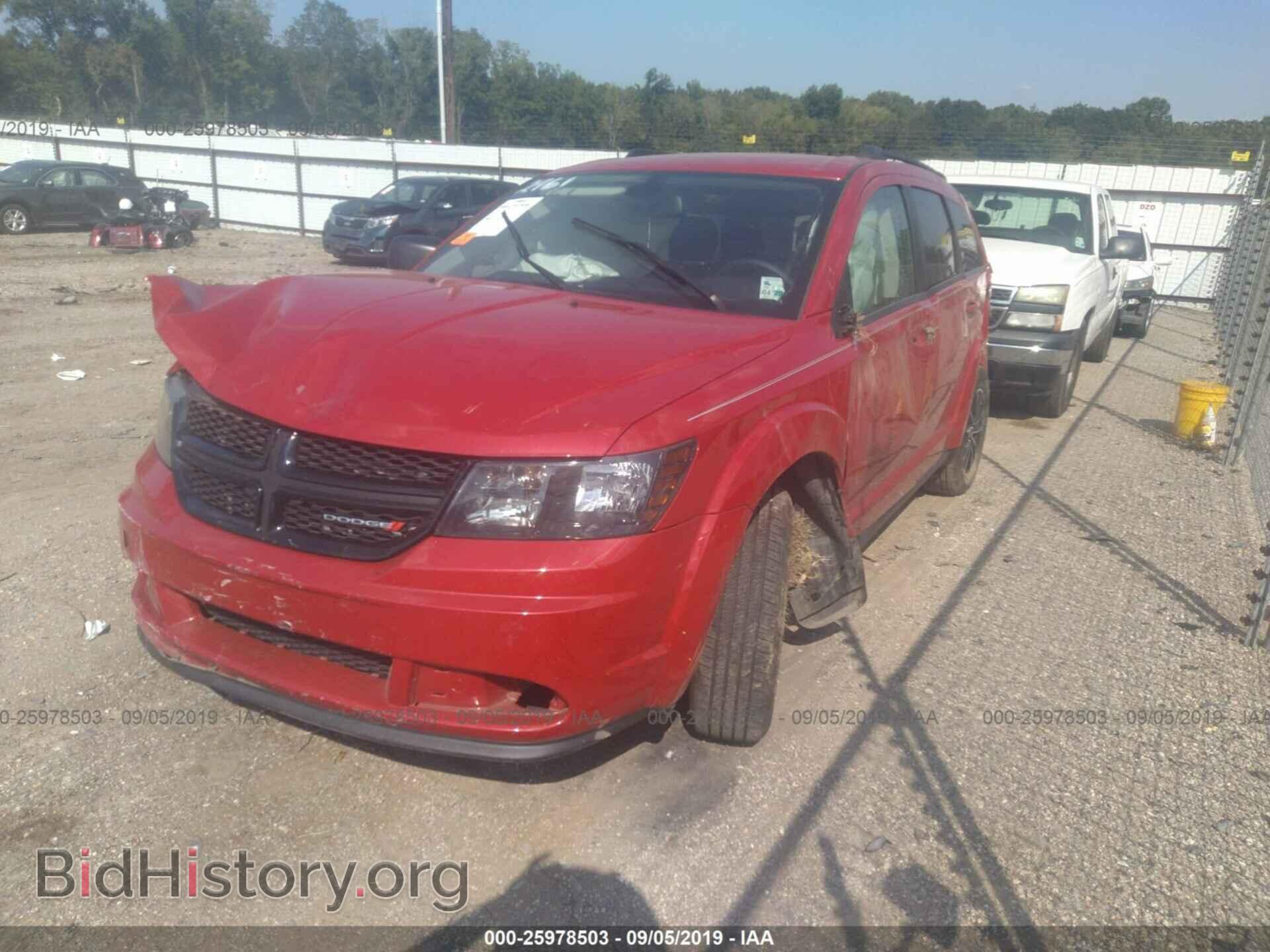 2018 DODGE JOURNEY - VIN: 3C4PDCAB3JT533856 - Фото 2