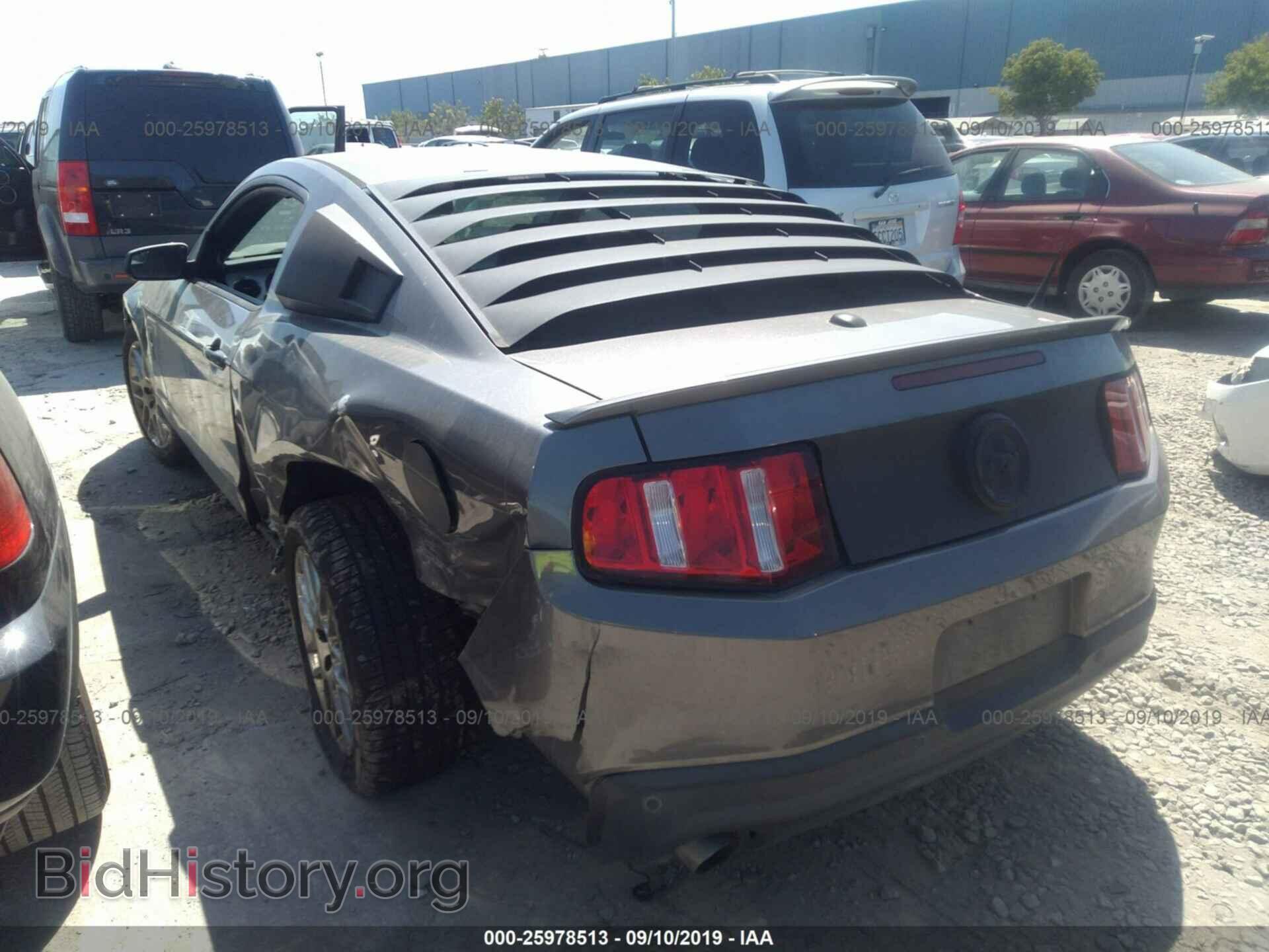 2012 FORD MUSTANG - VIN: 1ZVBP8AM2C5260683 - Фото 3