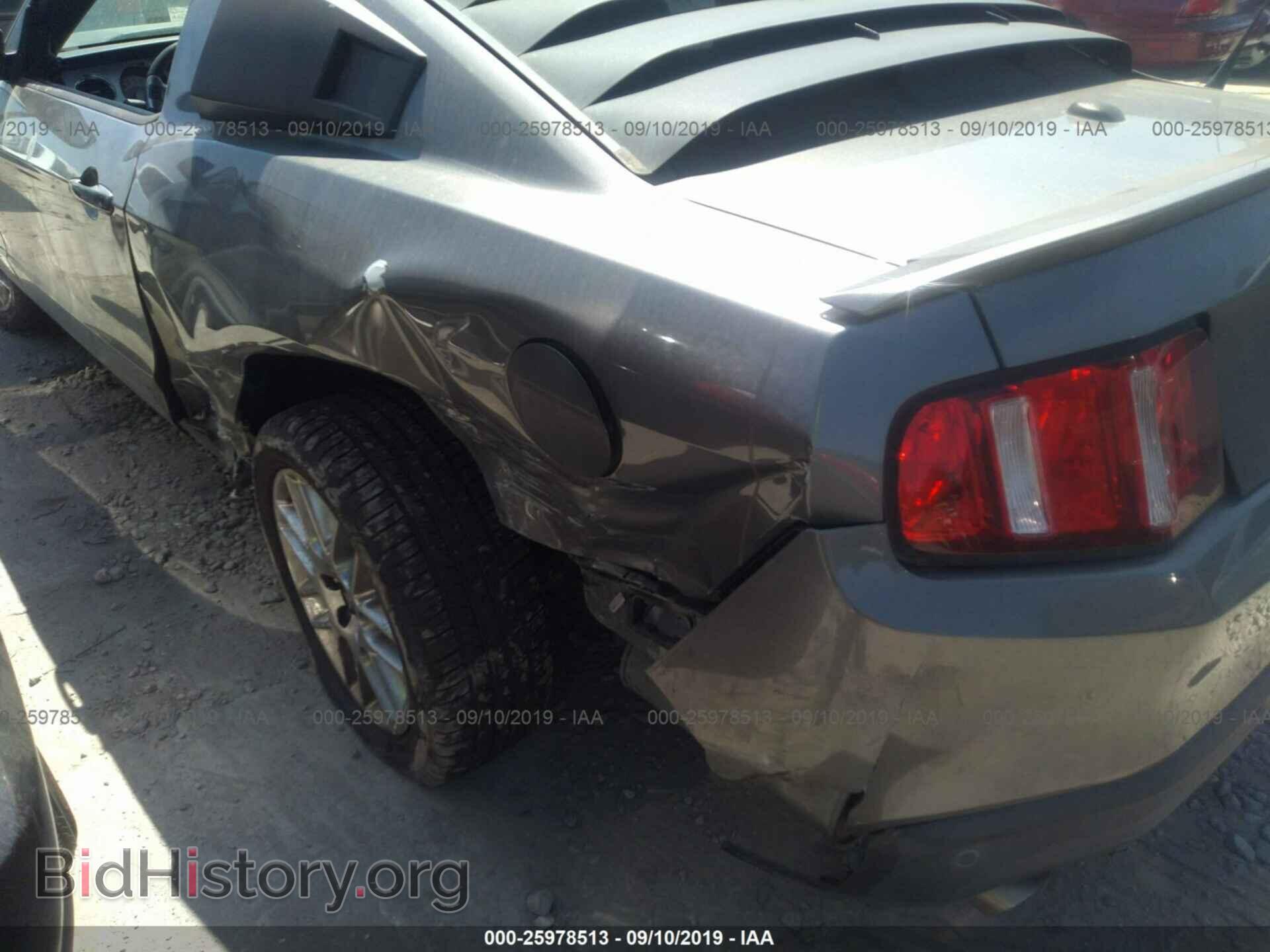 2012 FORD MUSTANG - VIN: 1ZVBP8AM2C5260683 - Фото 6
