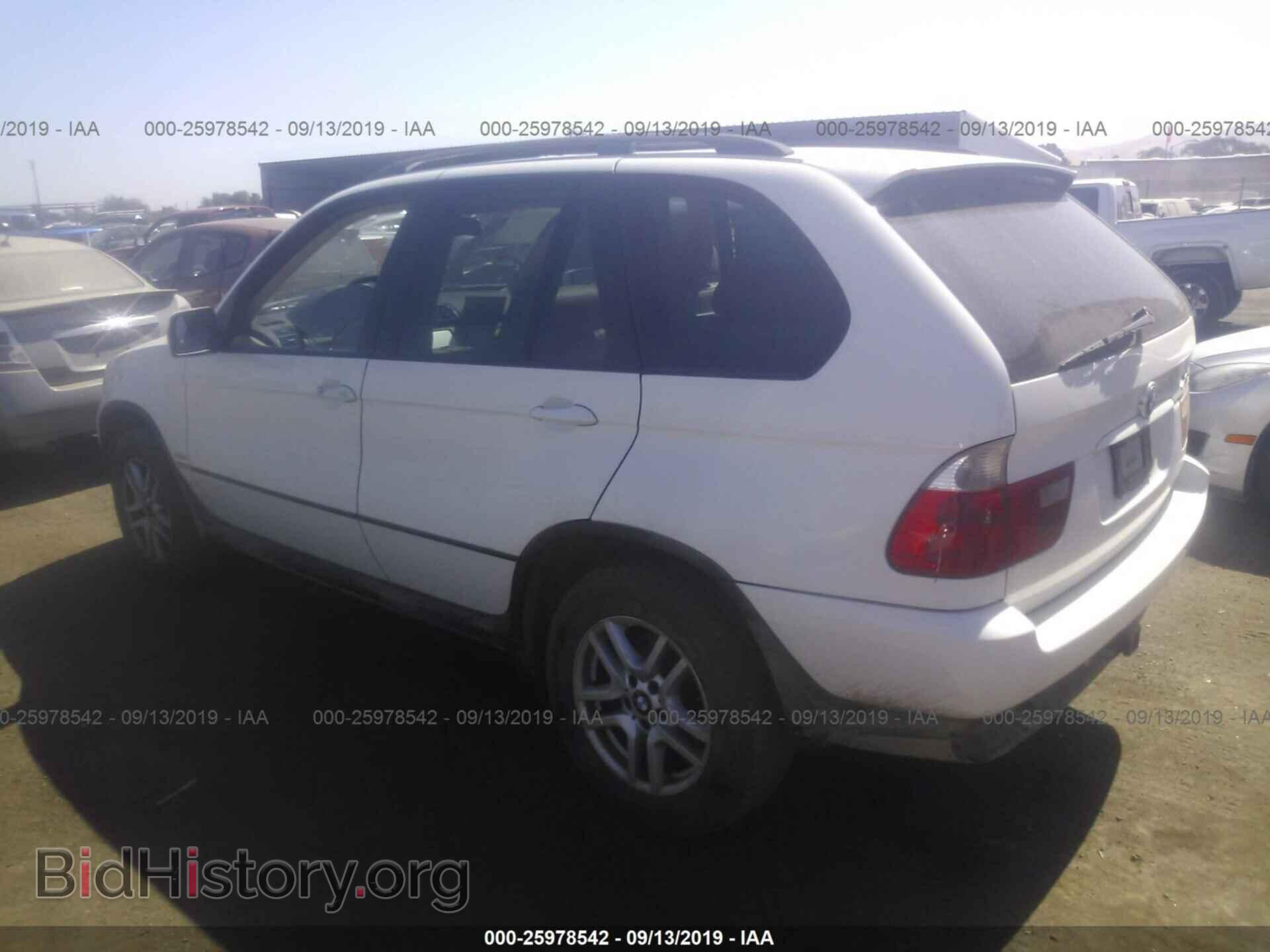 2005 BMW X5 - VIN: 5UXFA13525LY20234 - Фото 3