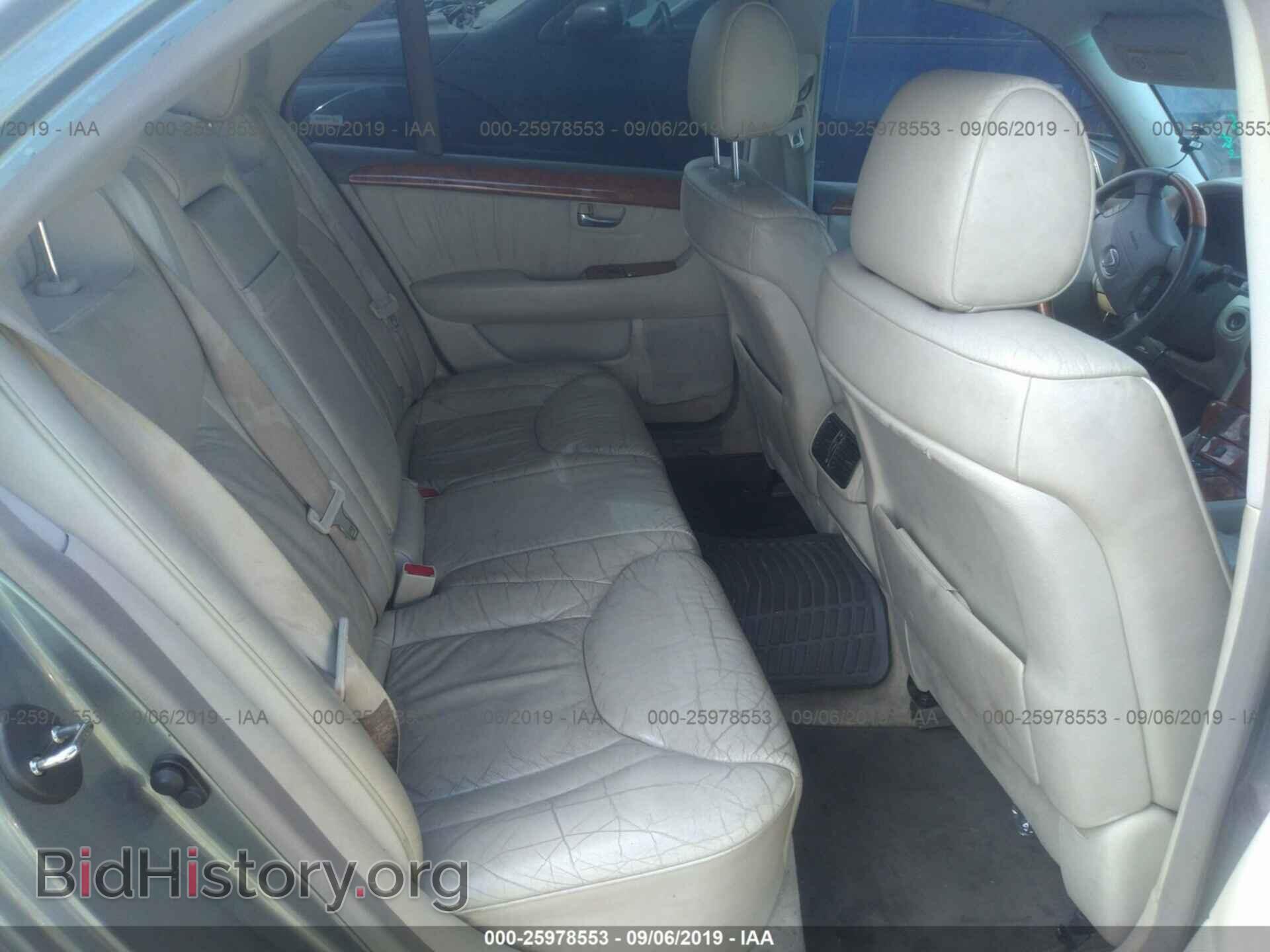 2002 LEXUS LS - VIN: JTHBN30F520089369 - Photo 8