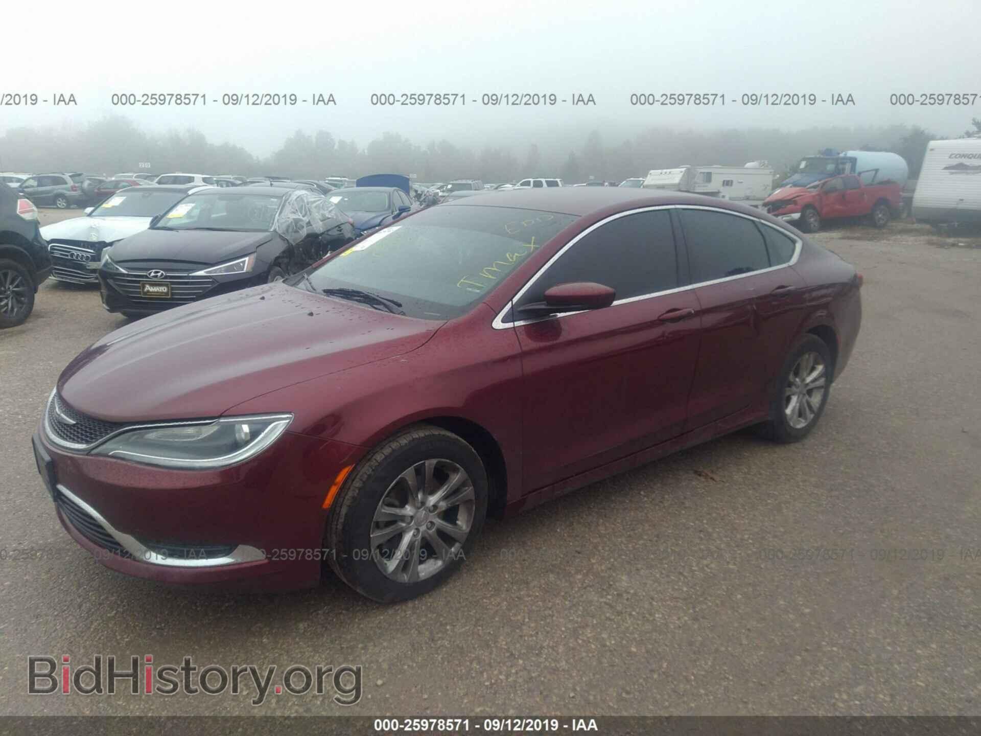 2015 CHRYSLER 200 - VIN: 1C3CCCAB8FN701763 - Photo 2