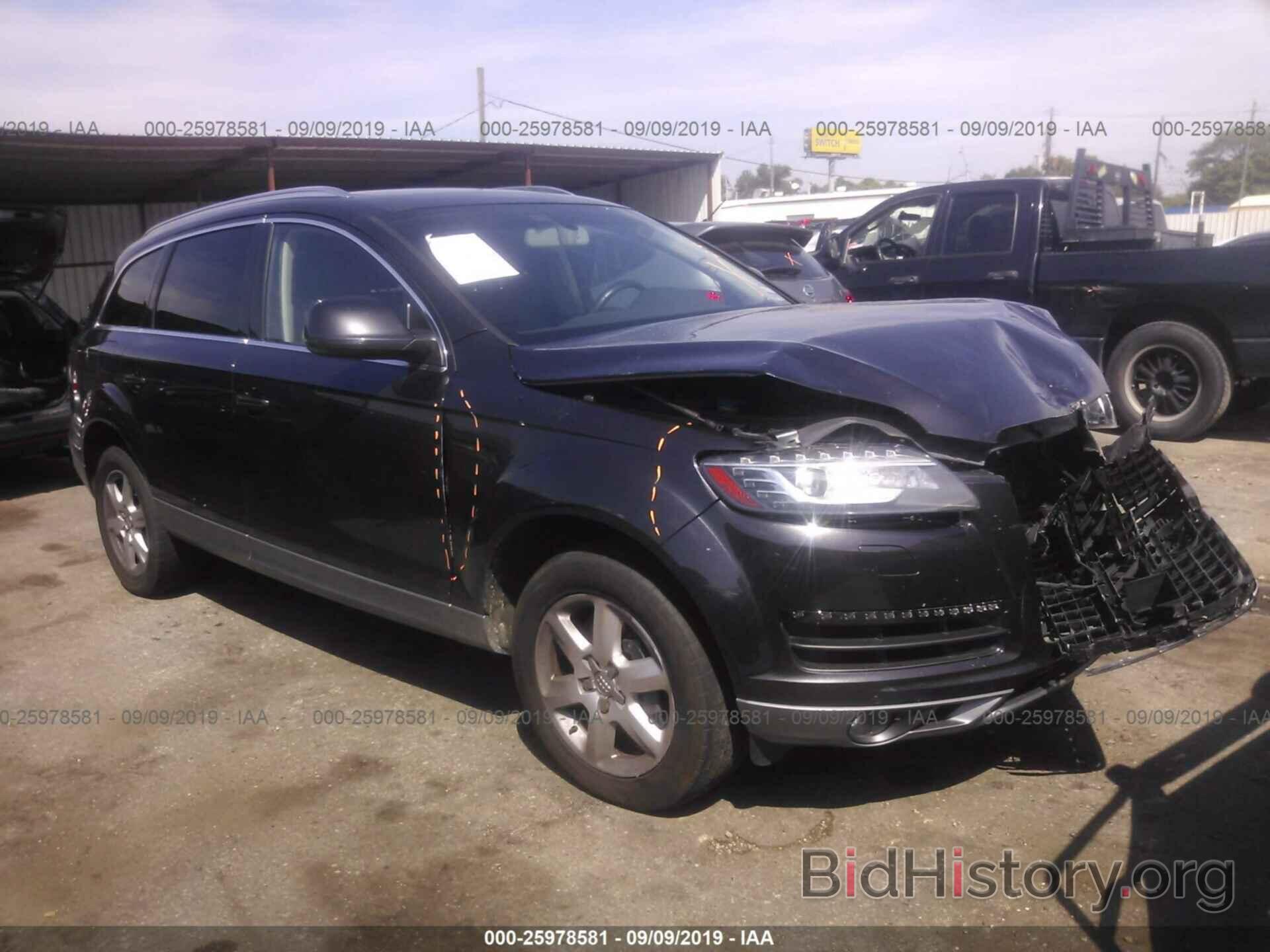 Photo WA1LGBFE9ED010835 - AUDI Q7 2014