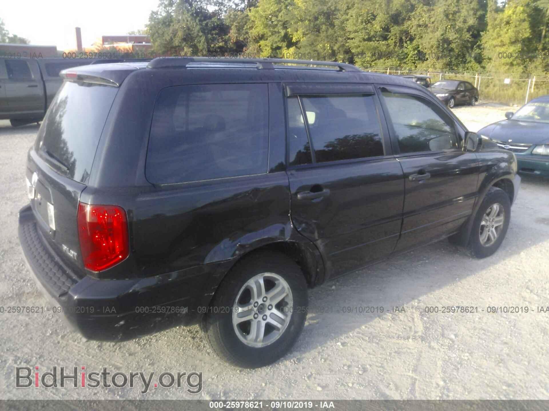 2005 HONDA PILOT - VIN: 5FNYF18615B034957 - Фото 4