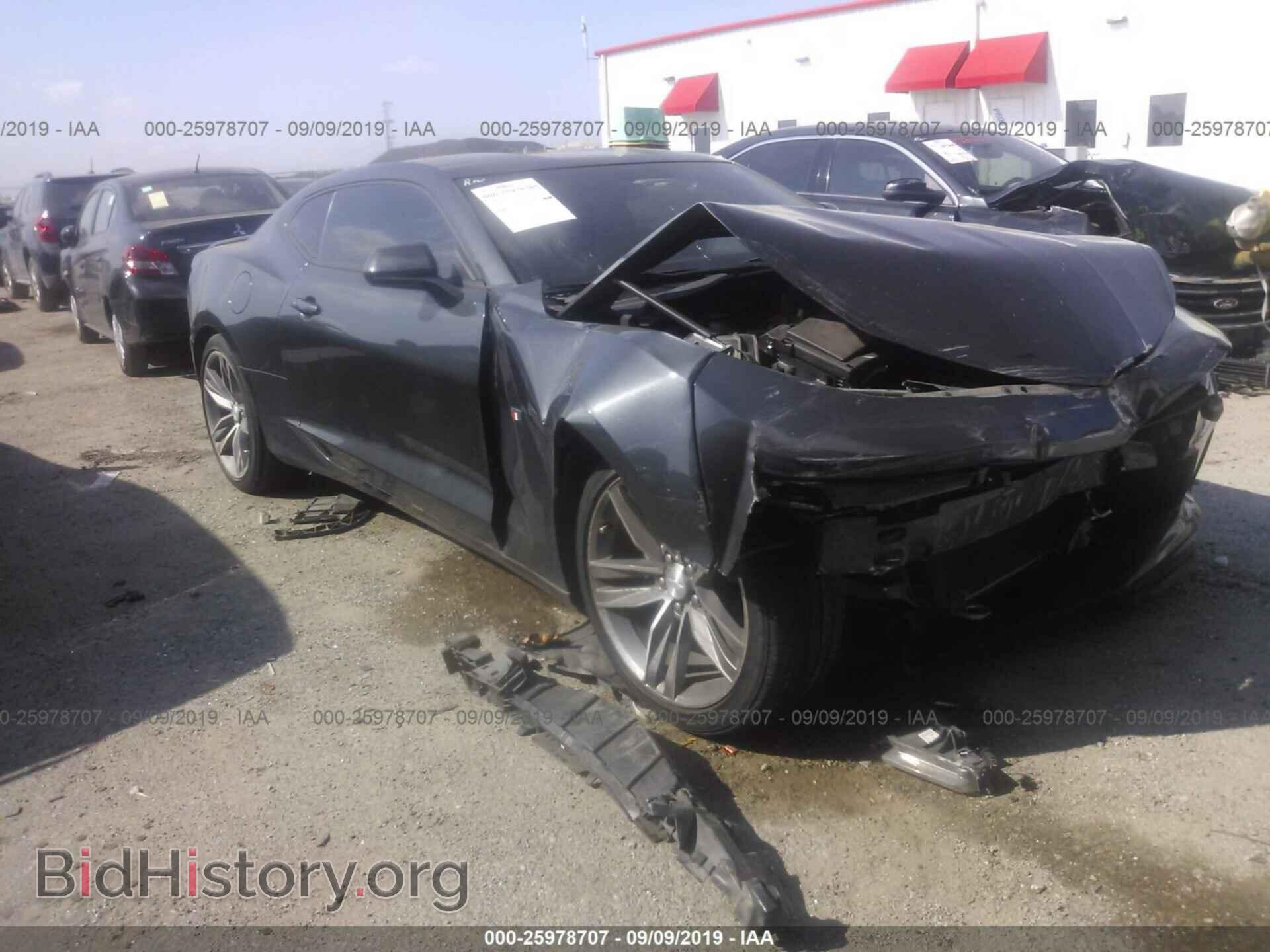 Photo 1G1FB1RS7G0119925 - CHEVROLET CAMARO 2016