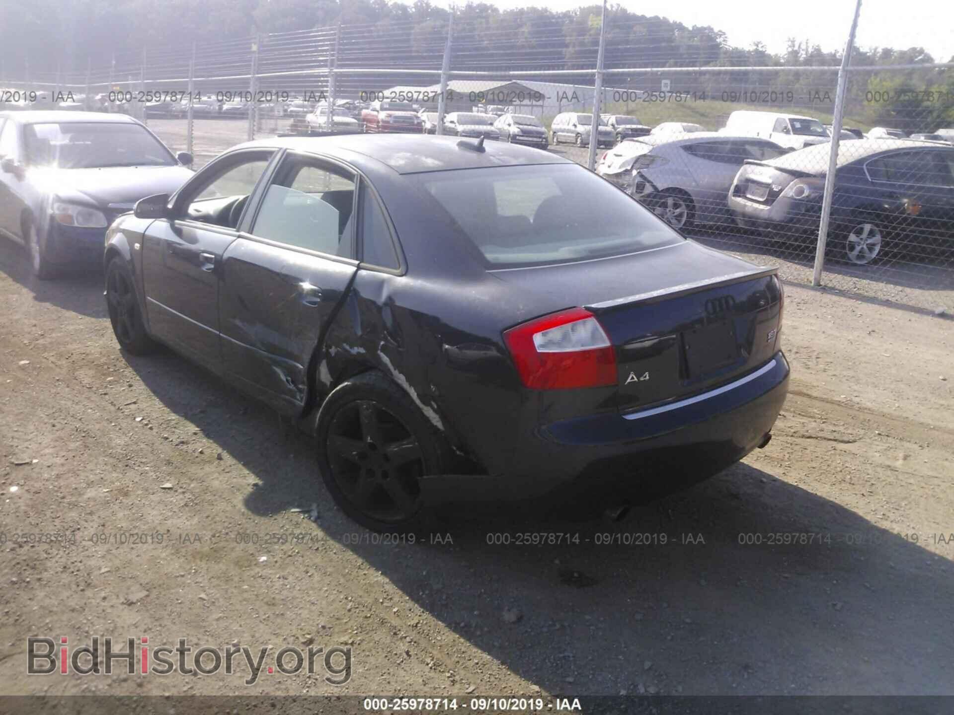 2005 AUDI A4 - VIN: WAULC68E25A125183 - Фото 3