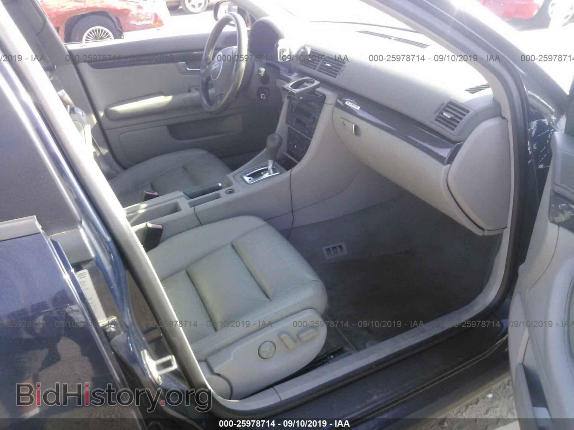 2005 AUDI A4 - VIN: WAULC68E25A125183 - Фото 5