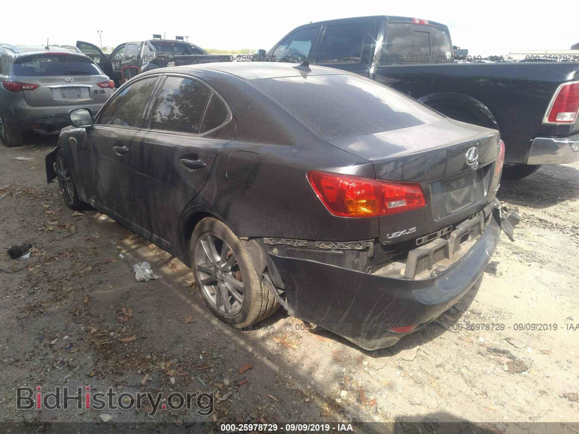 2008 LEXUS IS - VIN: JTHBK262185081966 - Фото 3