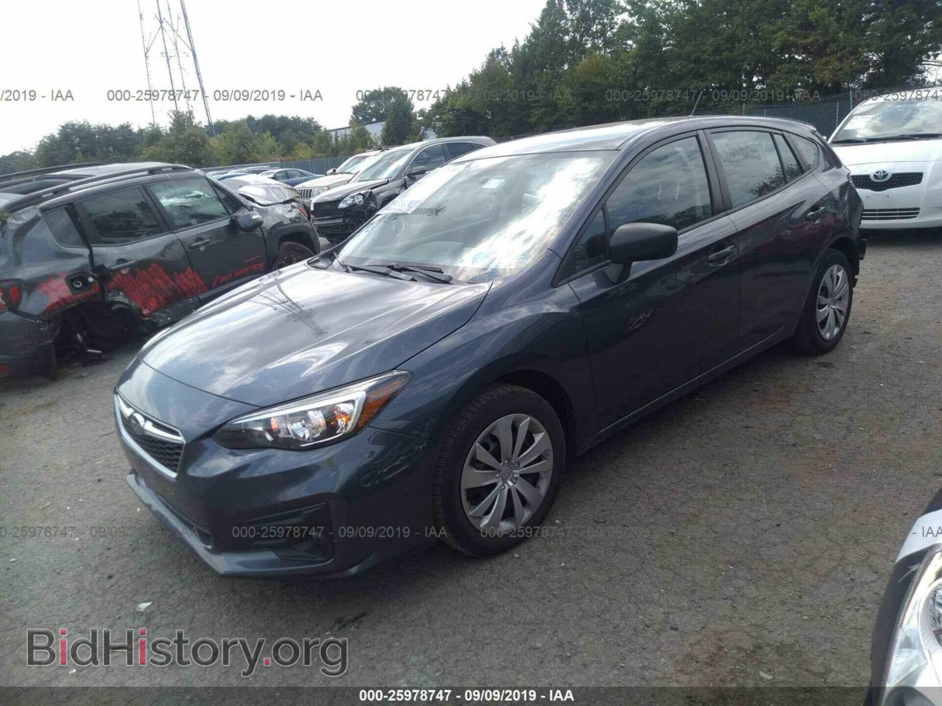 2017 SUBARU IMPREZA - VIN: 4S3GTAA67H3731002 - Фото 2