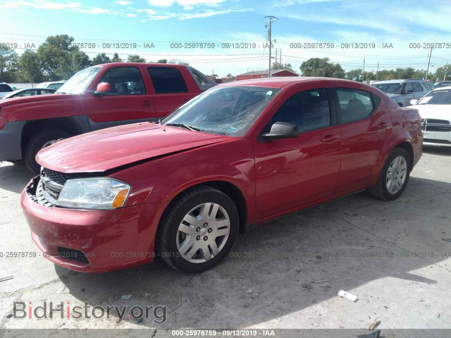 2013 DODGE AVENGER - VIN: 1C3CDZAB5DN617543 - Photo 2