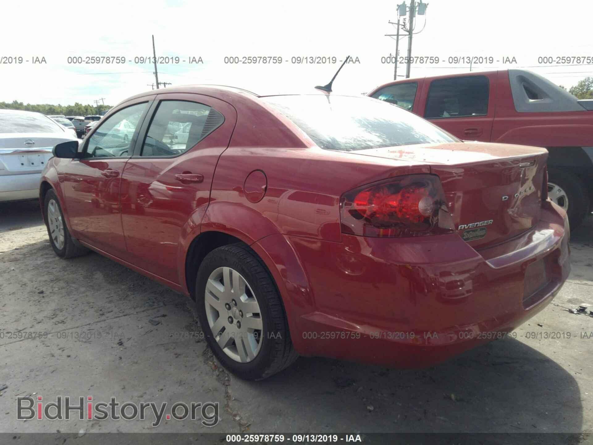 2013 DODGE AVENGER - VIN: 1C3CDZAB5DN617543 - Photo 3
