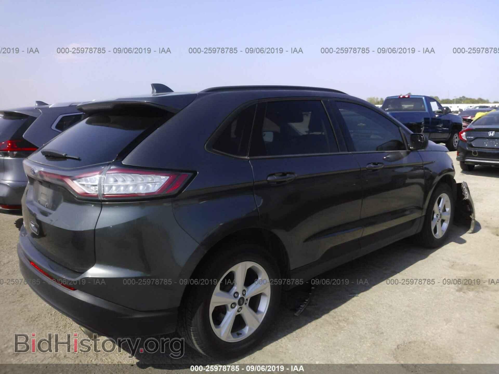 2015 FORD EDGE - VIN: 2FMTK3G83FBB96166 - Фото 4