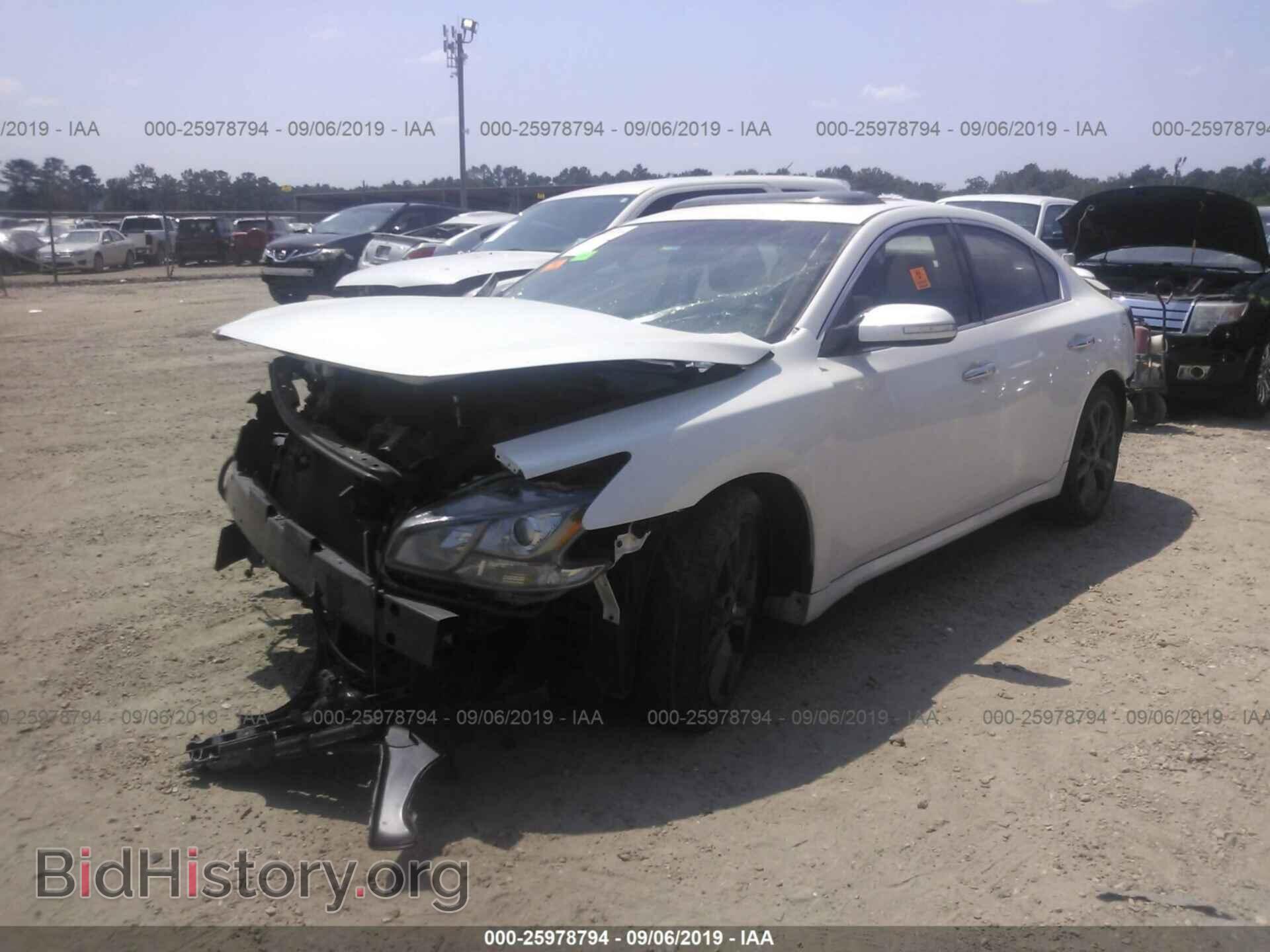 2014 NISSAN MAXIMA - VIN: 1N4AA5APXEC912365 - Фото 2