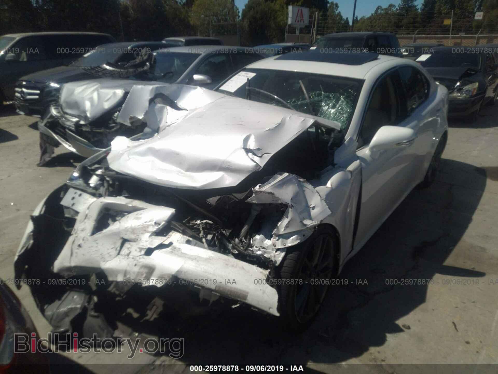 2013 LEXUS IS - VIN: JTHBF5C21D5187225 - Фото 2