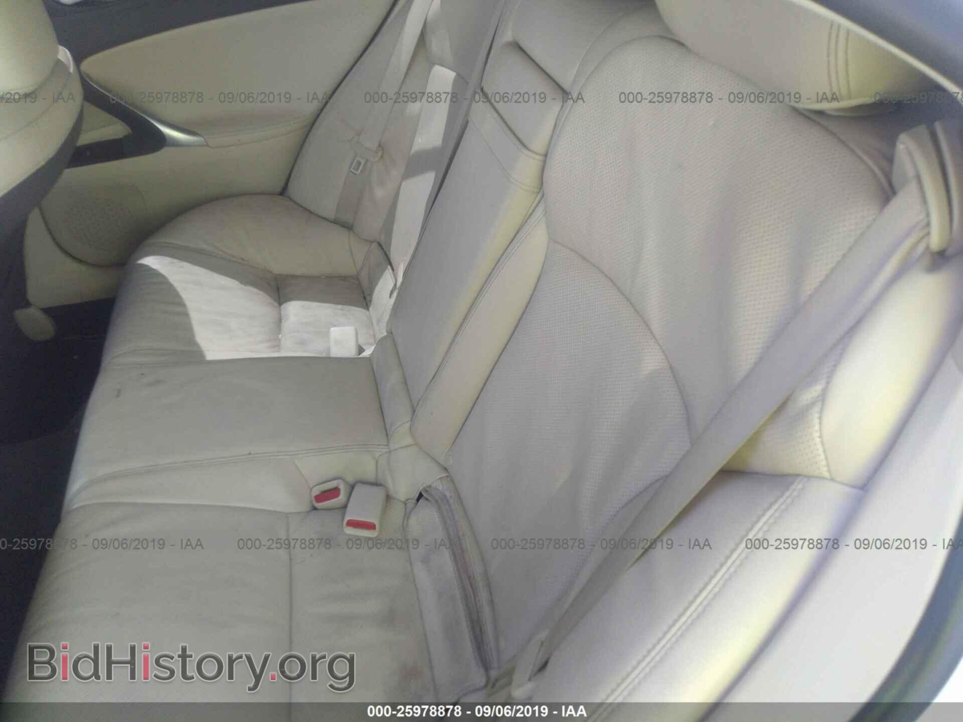2013 LEXUS IS - VIN: JTHBF5C21D5187225 - Фото 8