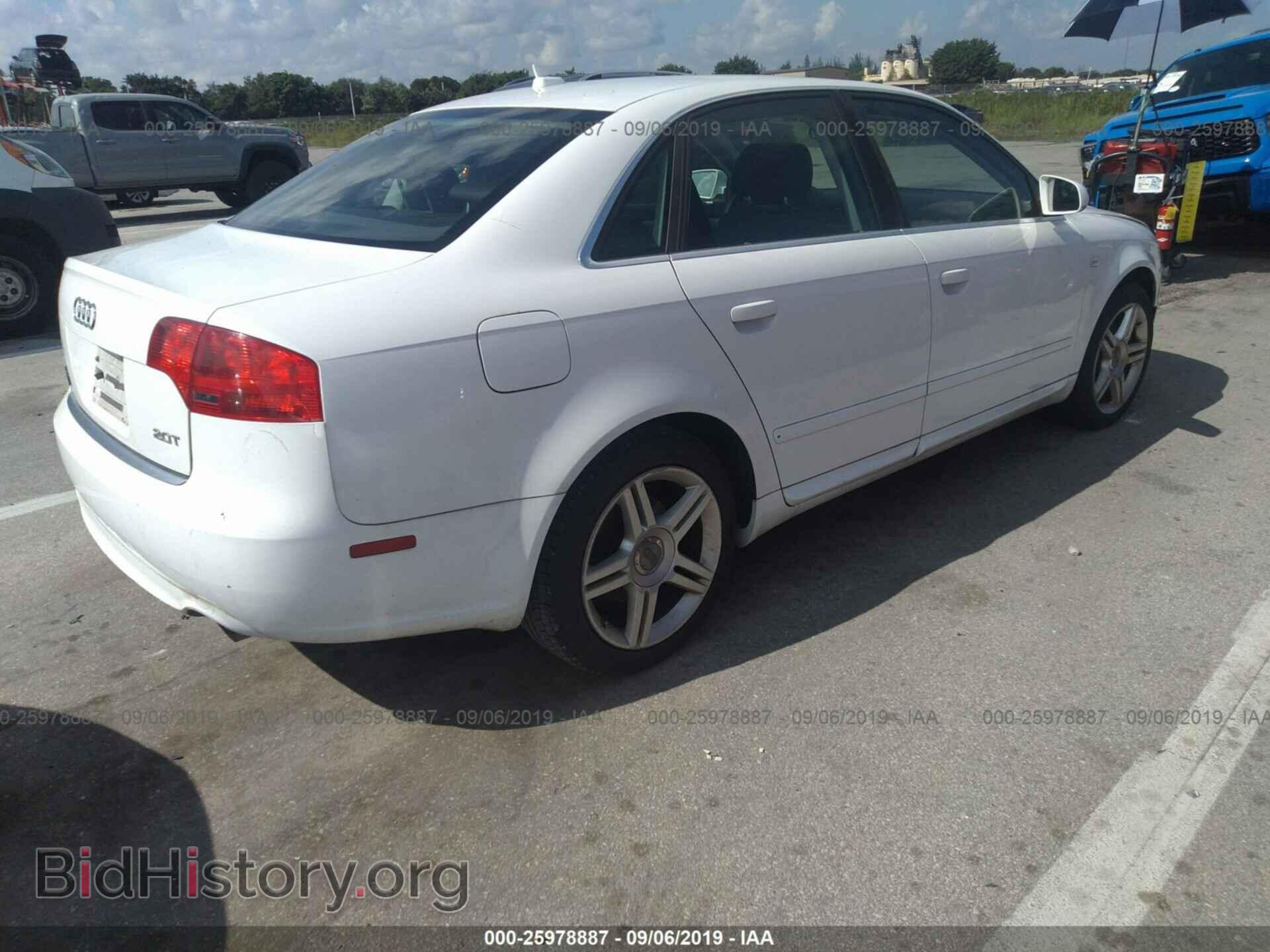 2008 AUDI A4 - VIN: WAUAF78EX8A117616 - Фото 4