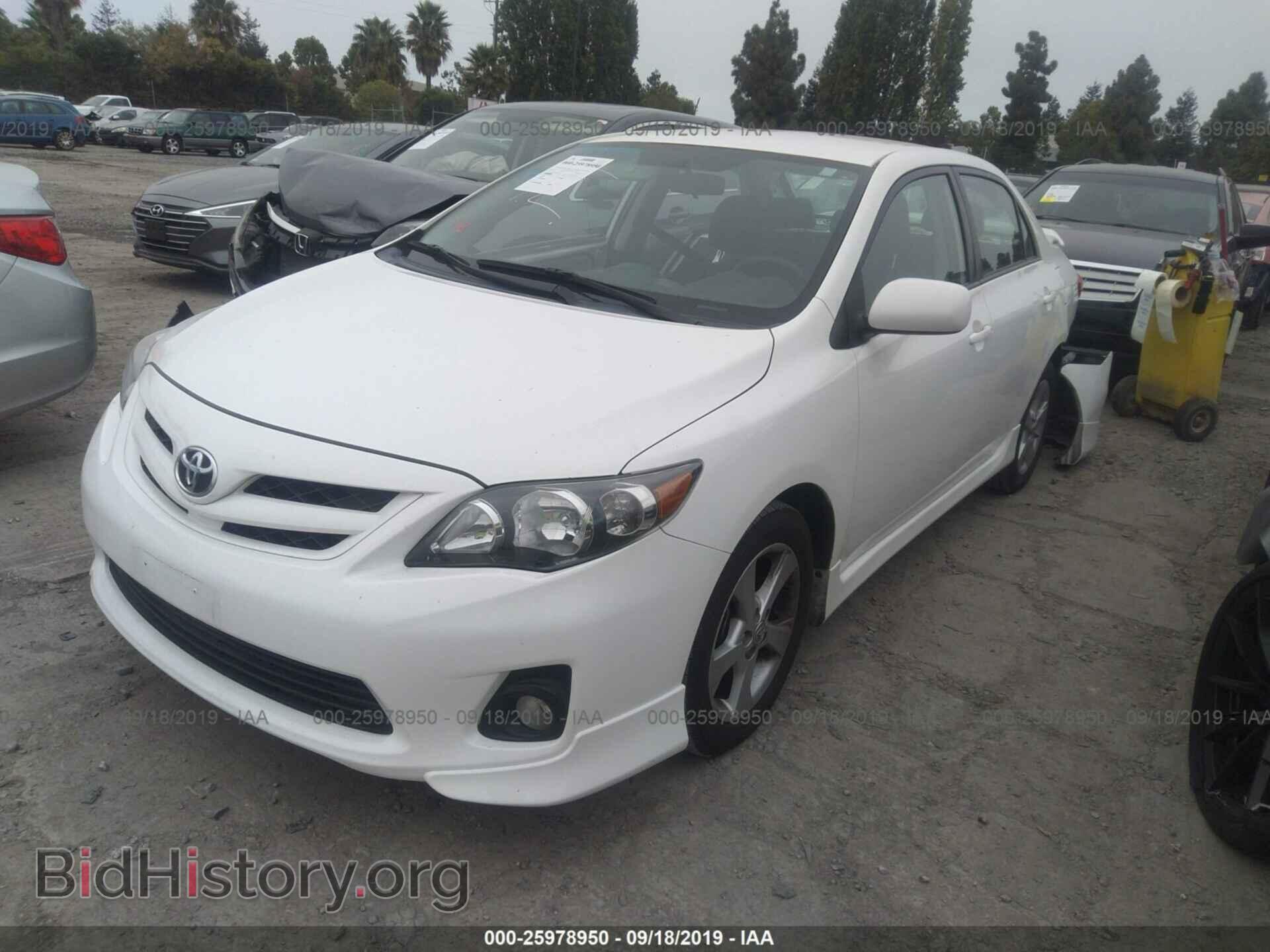2013 TOYOTA COROLLA - VIN: 2T1BU4EE3DC115907 - Фото 2