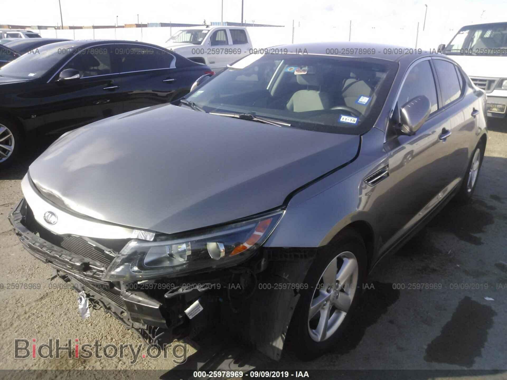 2015 KIA OPTIMA - VIN: 5XXGM4A75FG504802 - Фото 2